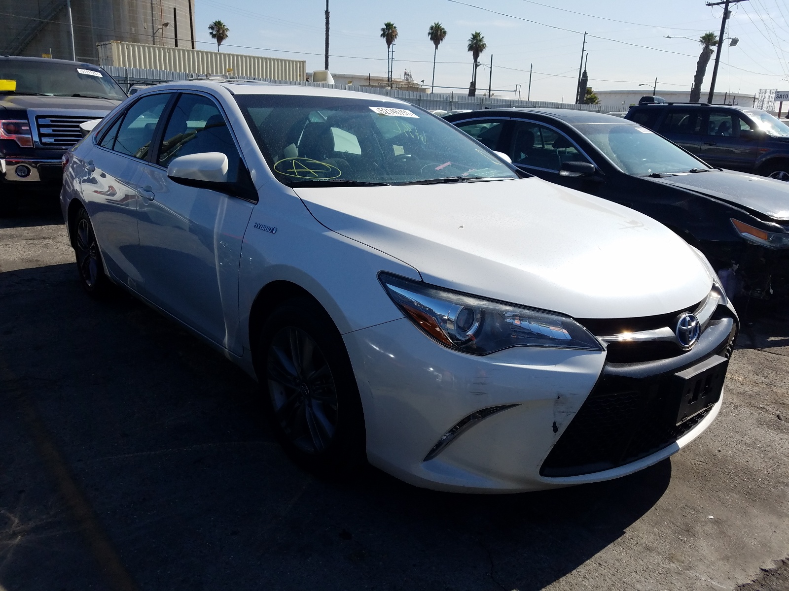 TOYOTA CAMRY 2017 with VIN 4T1BD1FK8HU228372 - Photo from auction