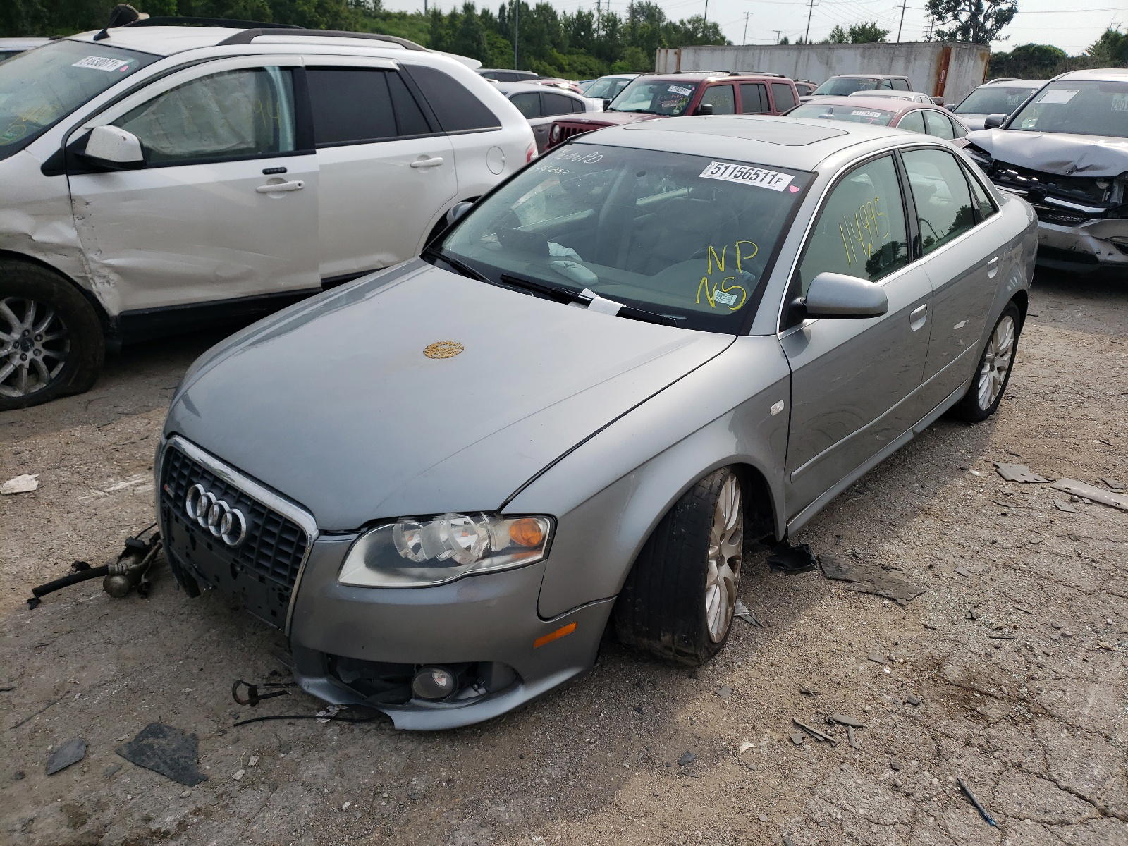 Photo 2 from auction – 2008 AUDI A4 2.0T QU with VIN WAUDF78E98A149440