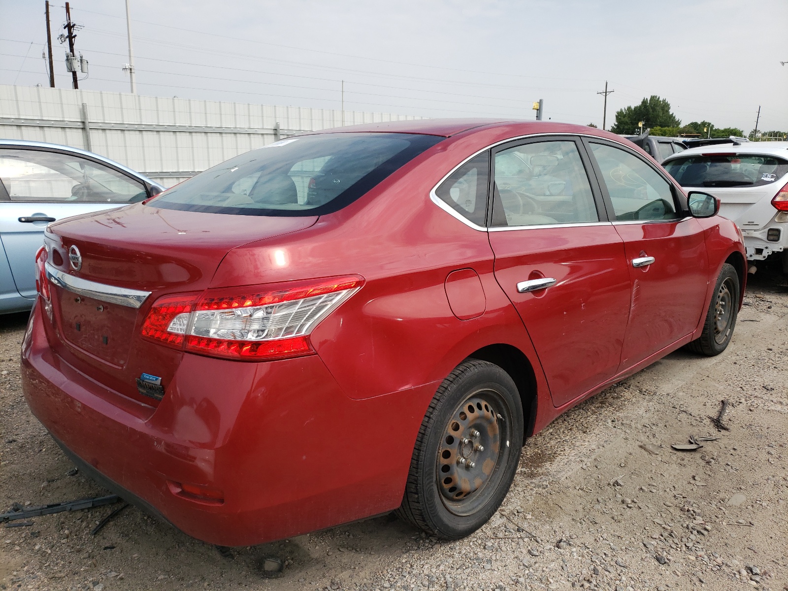 Photo 4 from auction – 2013 NISSAN SENTRA S with VIN 3N1AB7APXDL681587