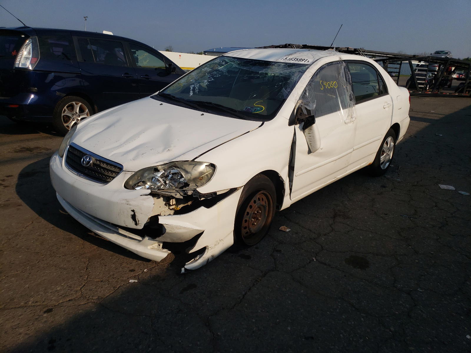 Photo 2 from auction – 2007 TOYOTA COROLLA CE with VIN JTDBR32E770120848