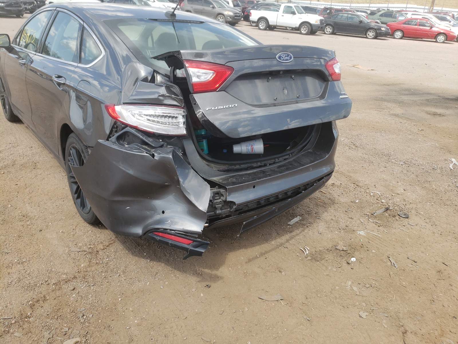 Photo 9 from auction – 2016 FORD FUSION SE with VIN 3FA6P0T9XGR355516