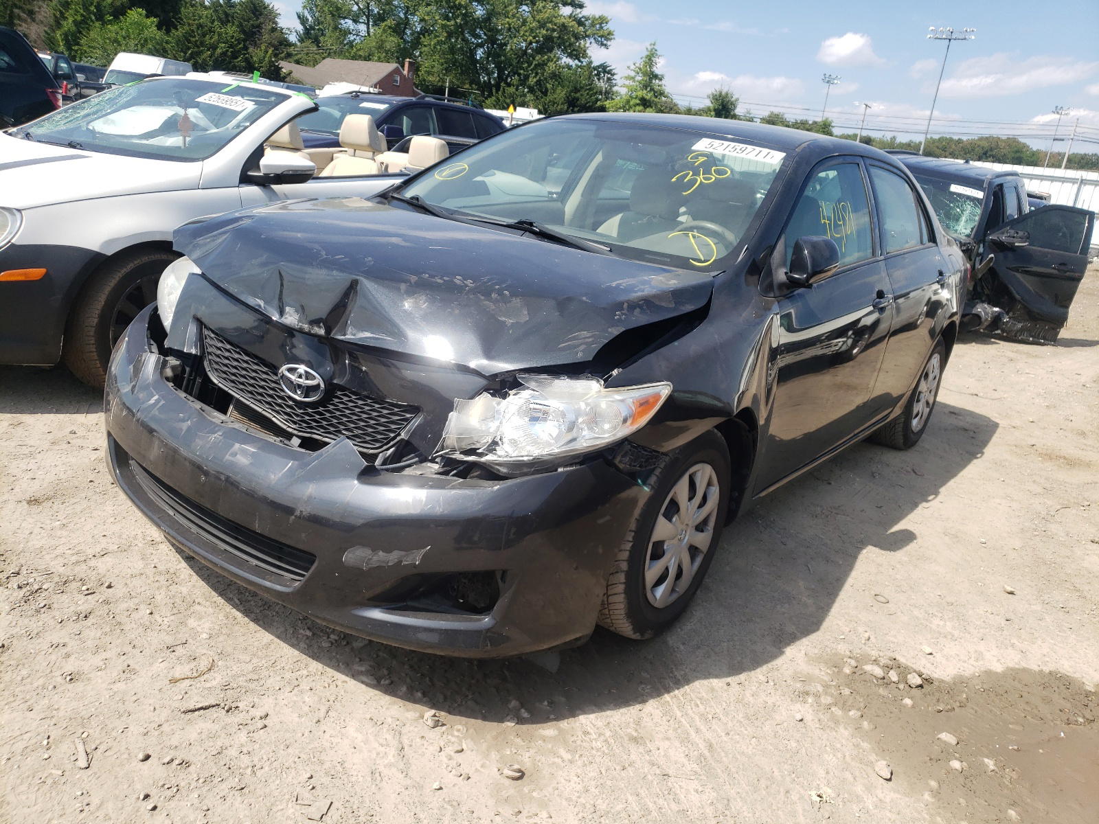 Photo 2 from auction – 2010 TOYOTA COROLLA BA with VIN JTDBU4EEXA9117624