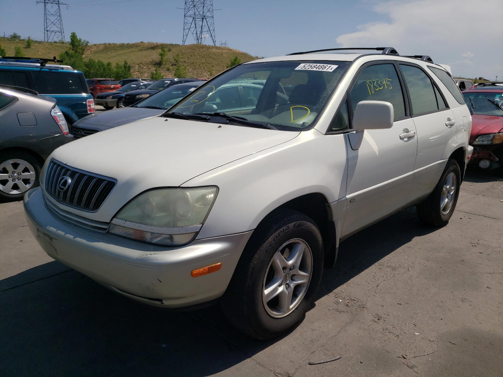 Photo 2 from auction – 2002 LEXUS RX 300 with VIN JTJHF10U920240836