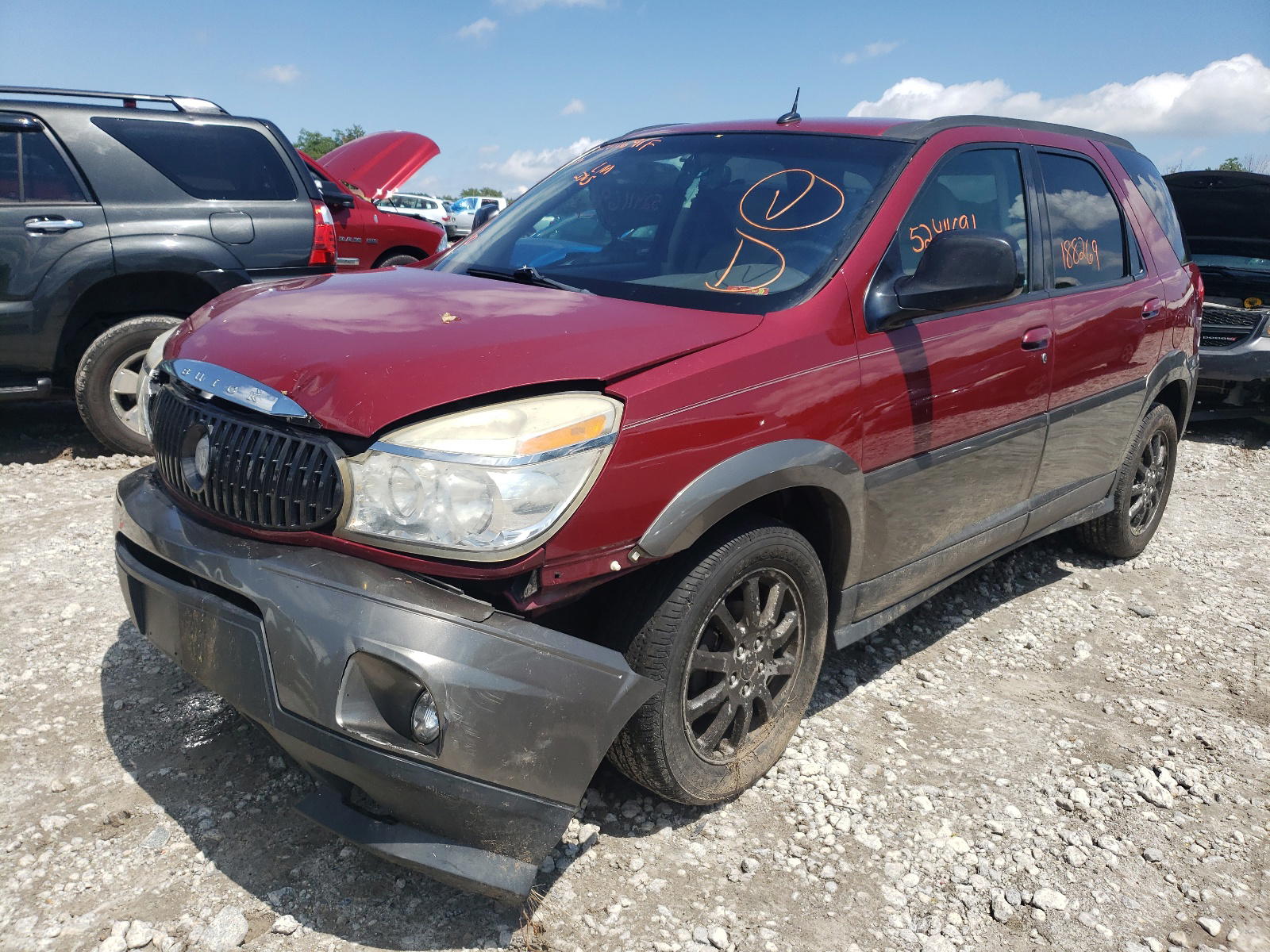 Photo 2 from auction – 2005 BUICK RENDEZVOUS with VIN 3G5DA03E35S561788