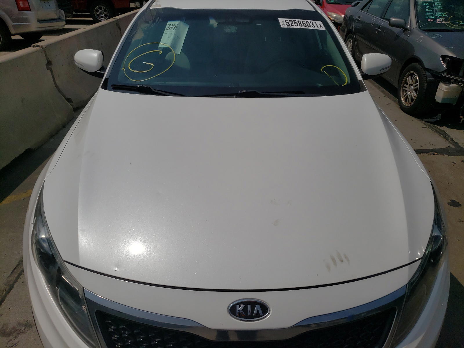 Photo 9 from auction – 2012 KIA OPTIMA LX with VIN KNAGM4A71C5273166