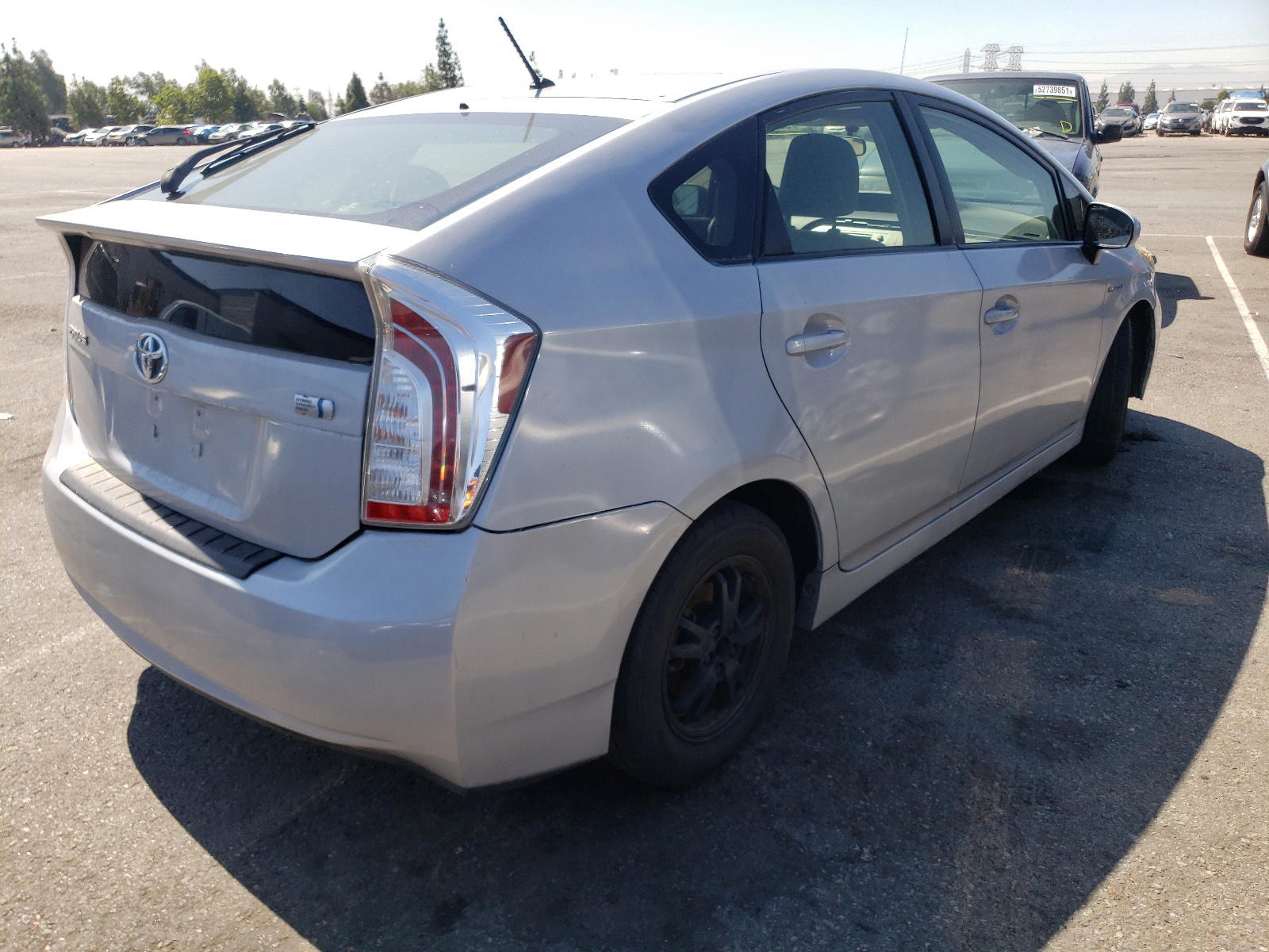 Photo 4 from auction – 2012 TOYOTA PRIUS with VIN JTDKN3DUXC5487739