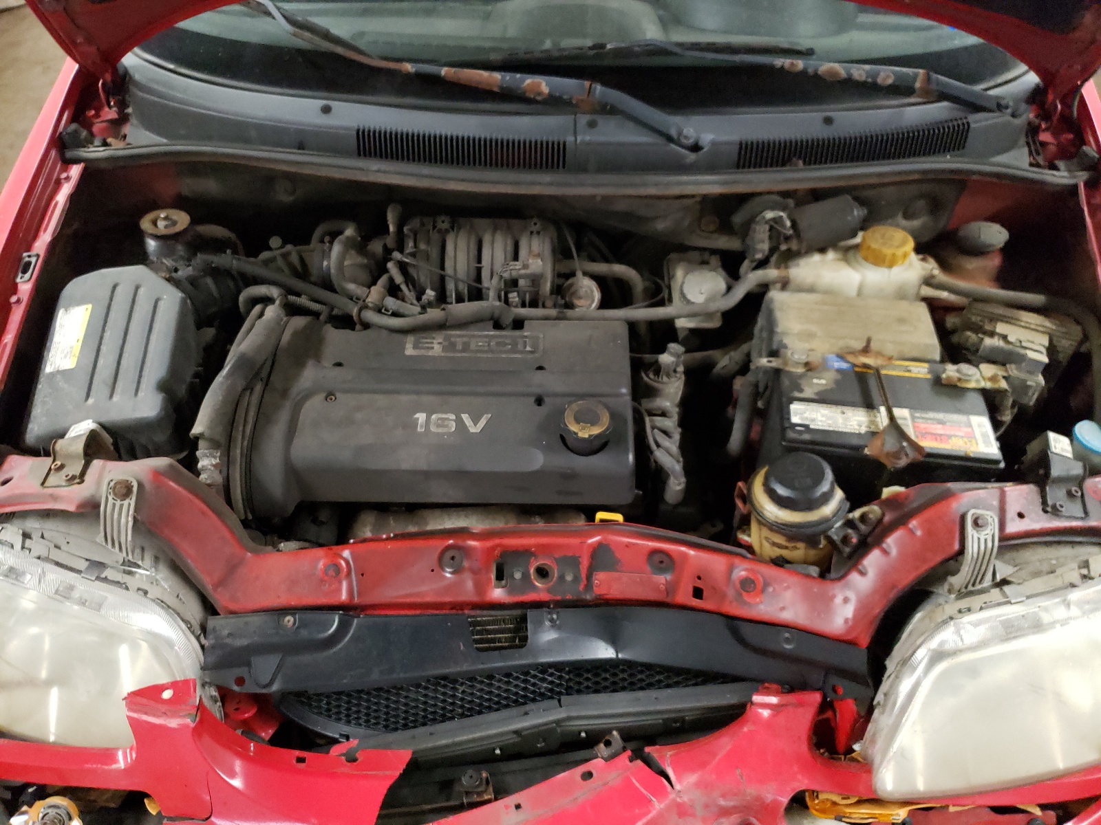 Photo 7 from auction – 2007 CHEVROLET AVEO with VIN KL1TD666X7B710660