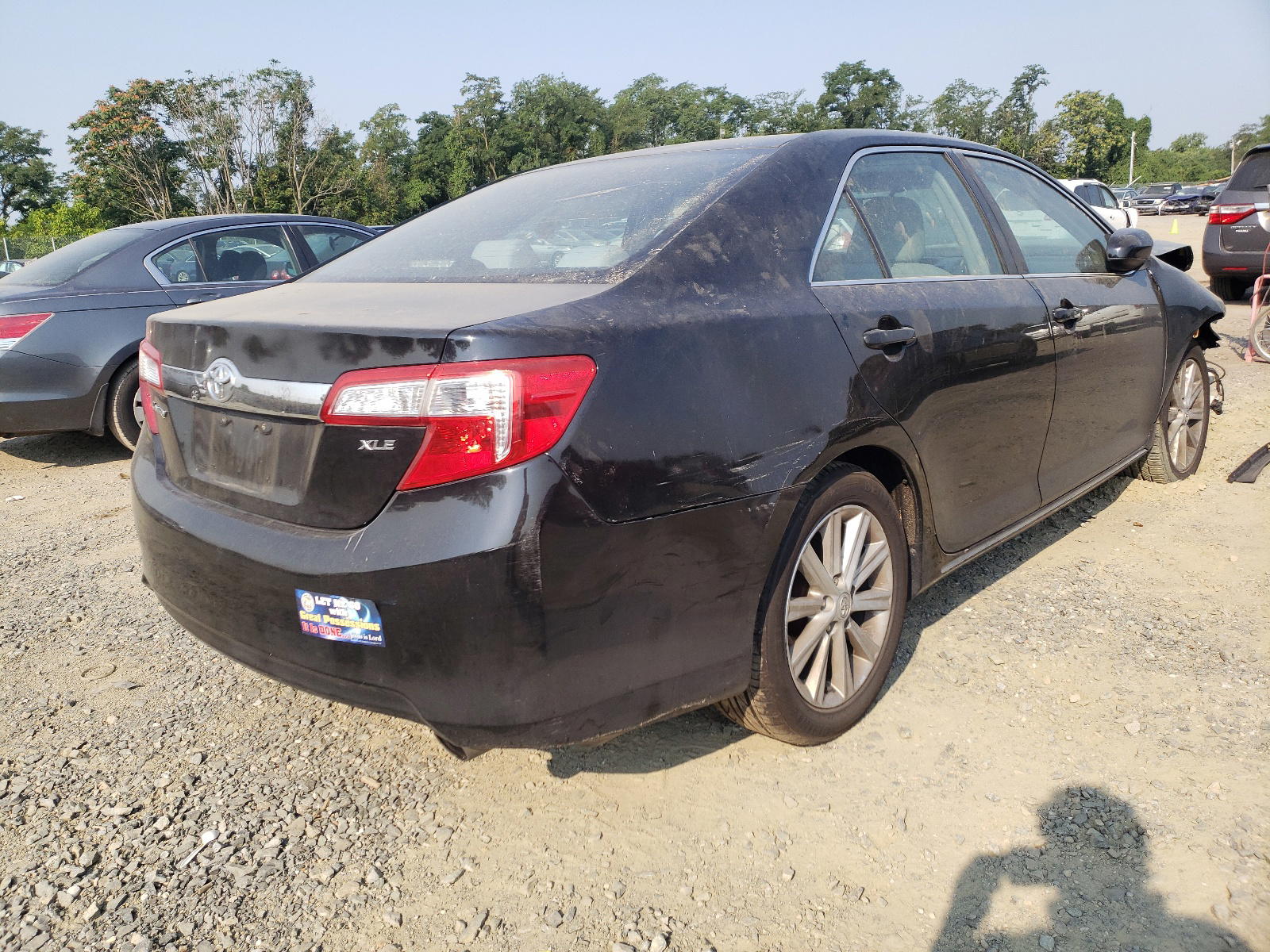 Photo 4 from auction – 2012 TOYOTA CAMRY BASE with VIN 4T4BF1FK5CR212901
