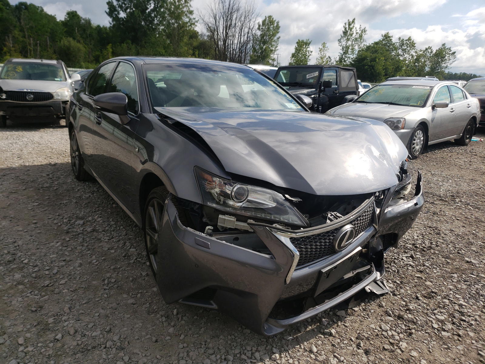 LEXUS GS 350 2015 with VIN JTHCE1BL4FA002508 - Photo from auction