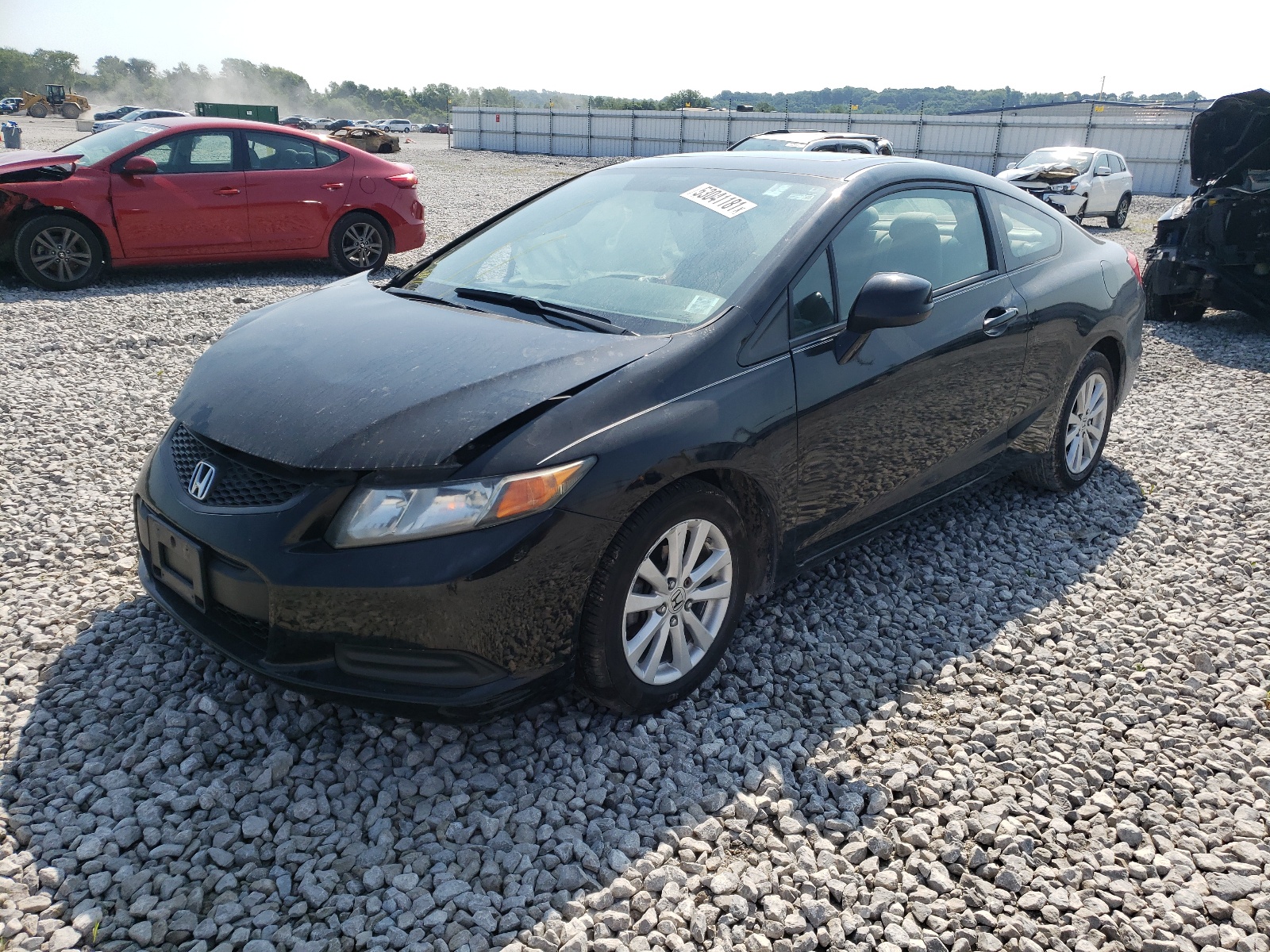 Photo 2 from auction – 2012 HONDA CIVIC EX with VIN 2HGFG3B80CH525362