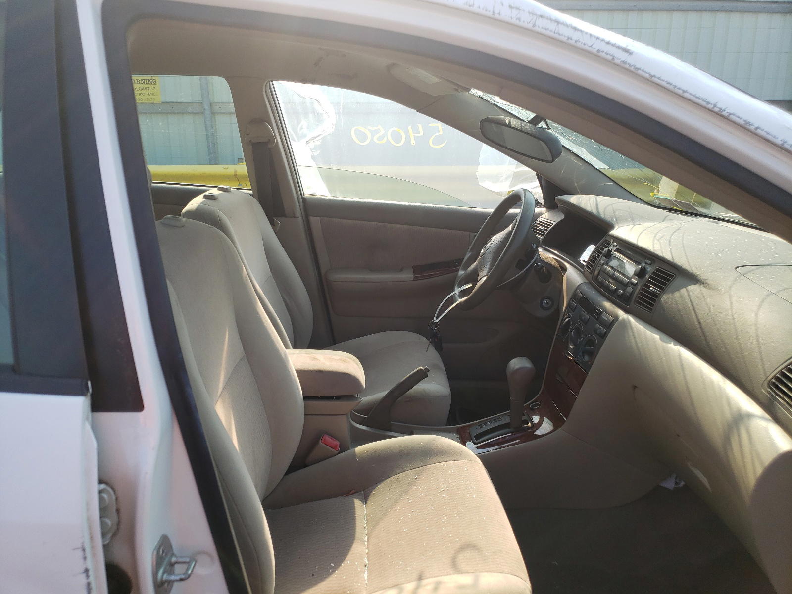 Photo 5 from auction – 2007 TOYOTA COROLLA CE with VIN JTDBR32E770120848