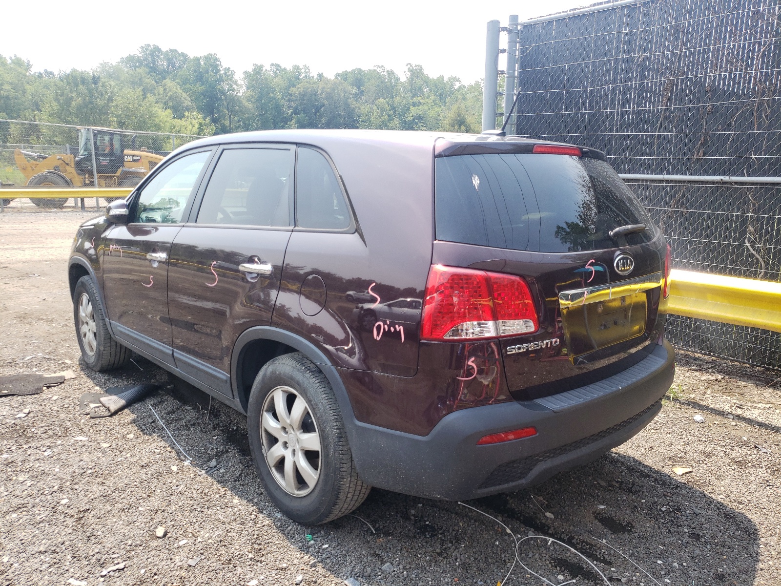 Photo 3 from auction – 2011 KIA SORENTO BA with VIN 5XYKT3A1XBG185003