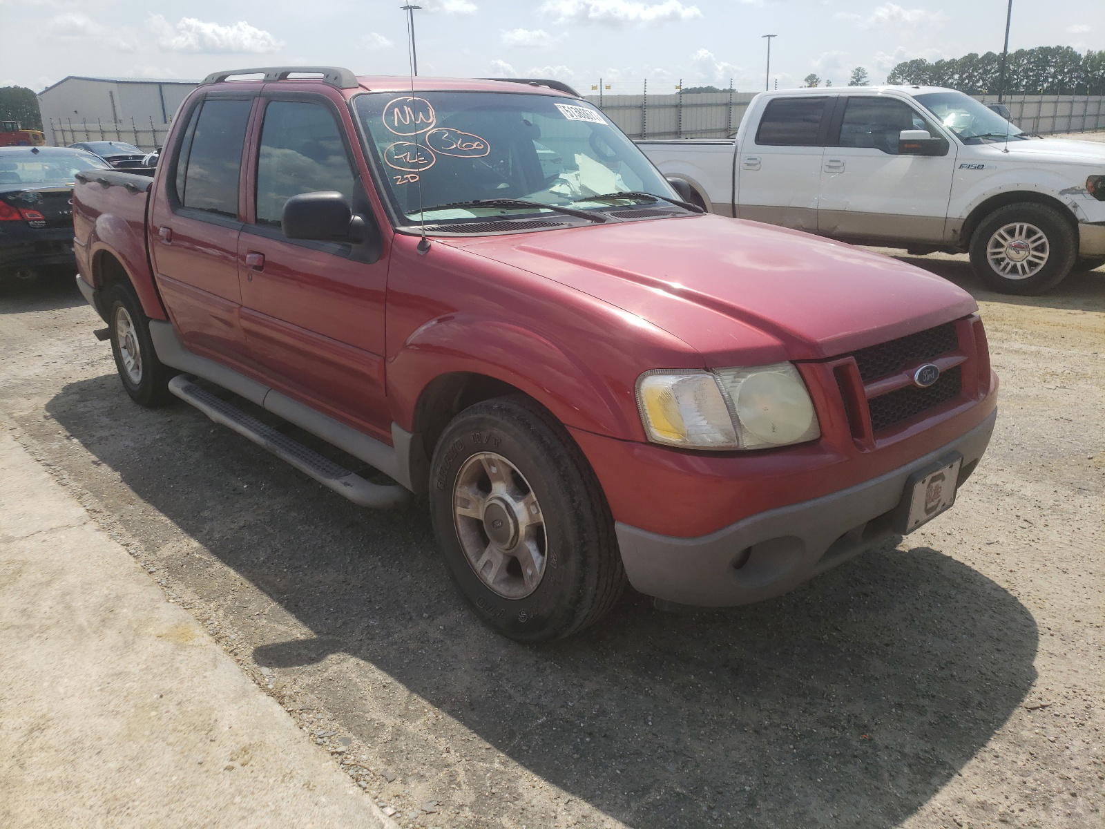 FORD EXPLORER S 2003 with VIN 1FMZU67E83UA17606 - Photo from auction