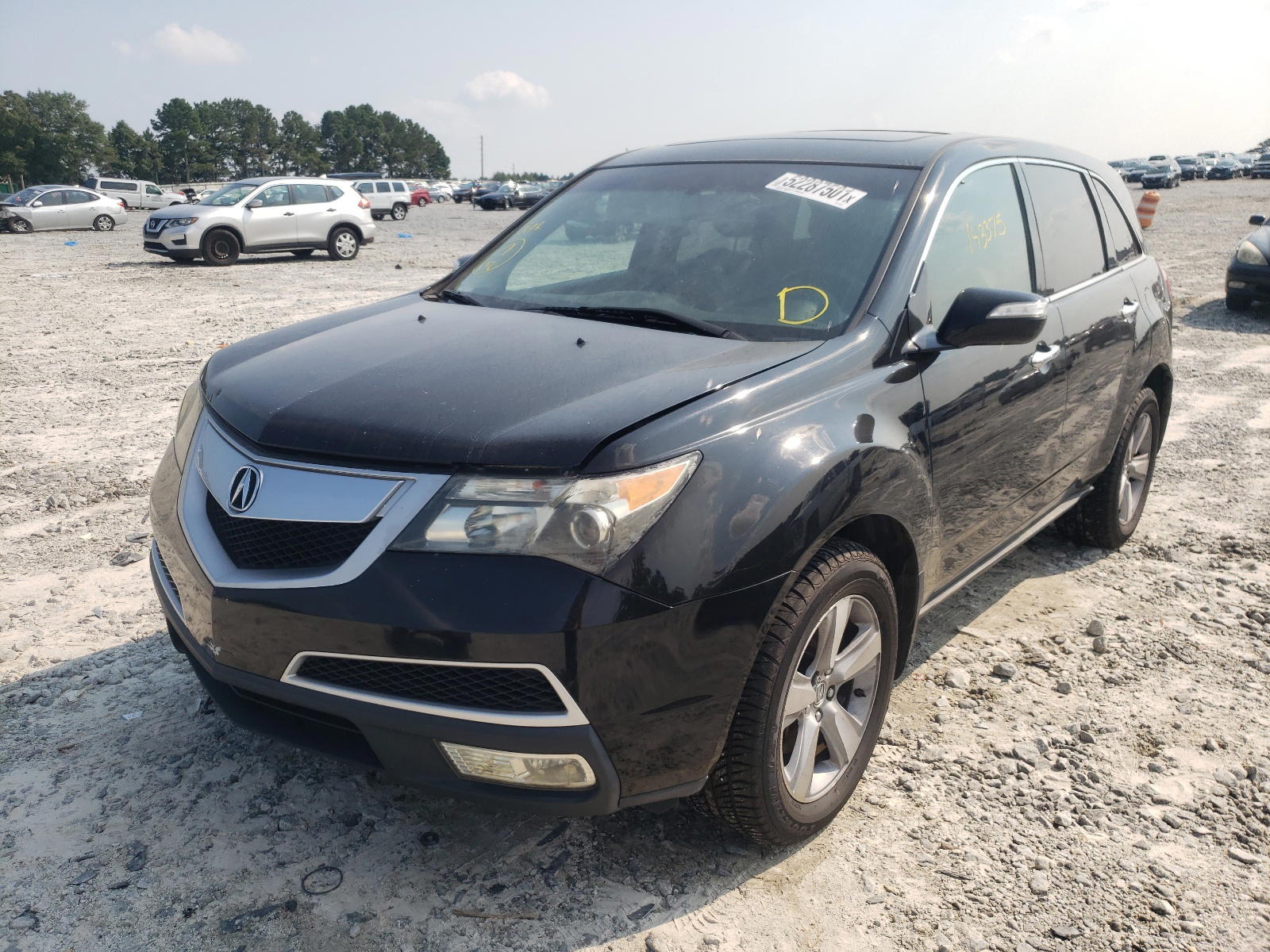 Photo 2 from auction – 2011 ACURA MDX with VIN 2HNYD2H2XBH511779