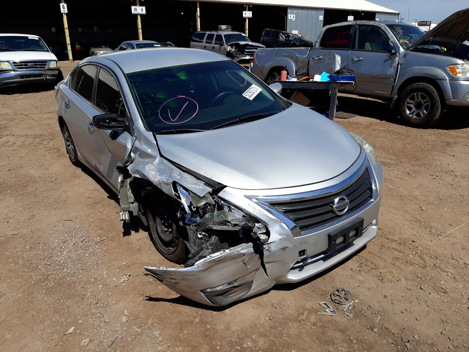 NISSAN ALTIMA 2.5 2015 with VIN 1N4AL3AP7FN898204 - Photo from auction