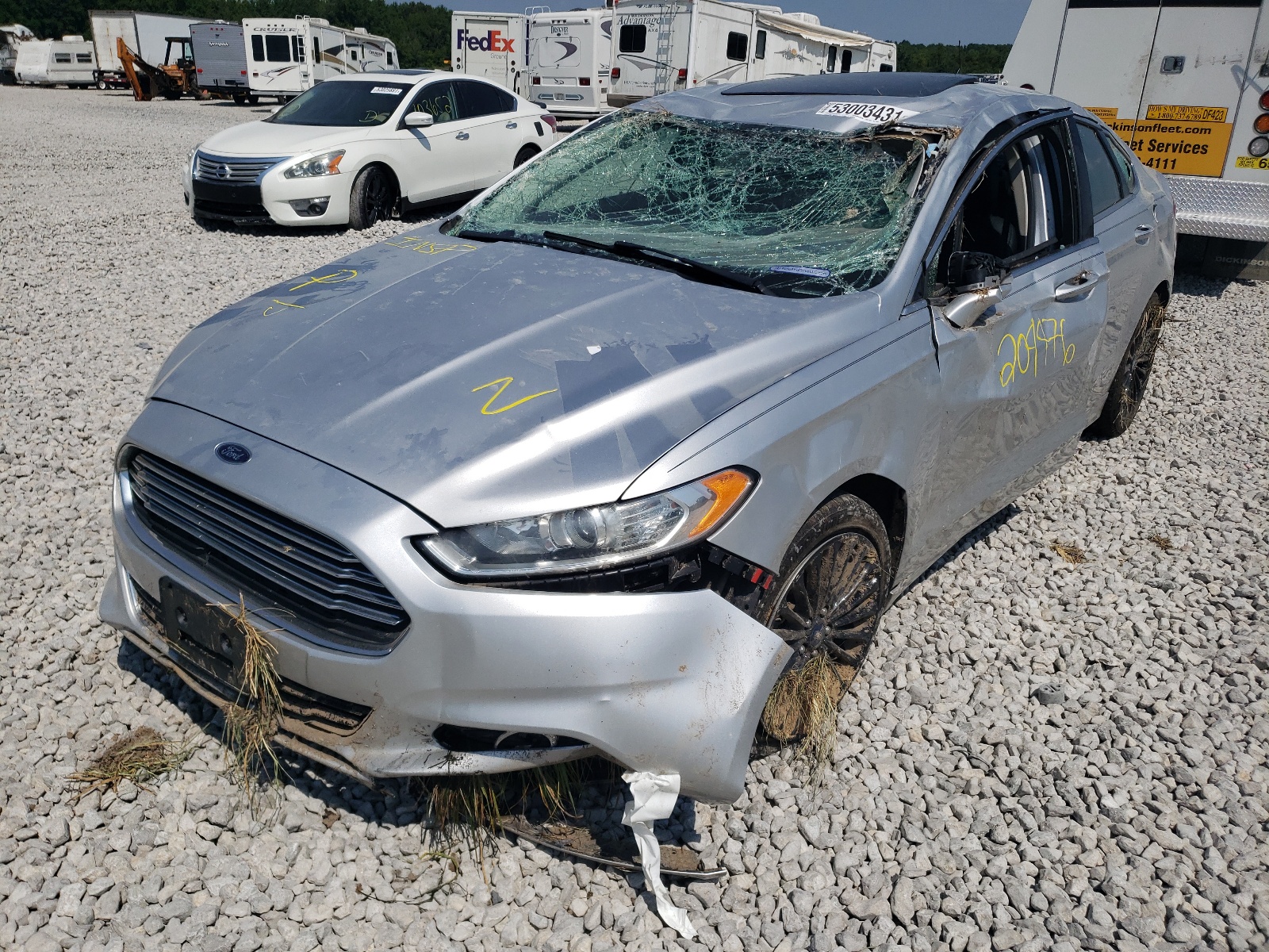Photo 2 from auction – 2013 FORD FUSION TIT with VIN 3FA6P0K90DR109538