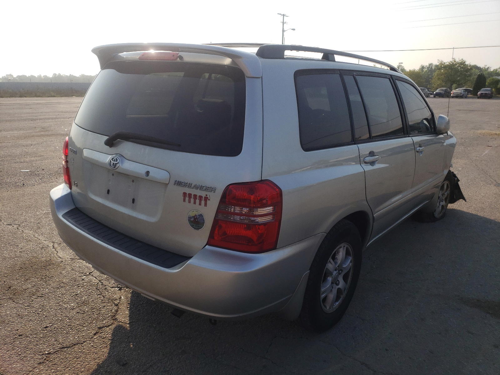 Photo 4 from auction – 2003 TOYOTA HIGHLANDER with VIN JTEGF21A830120936