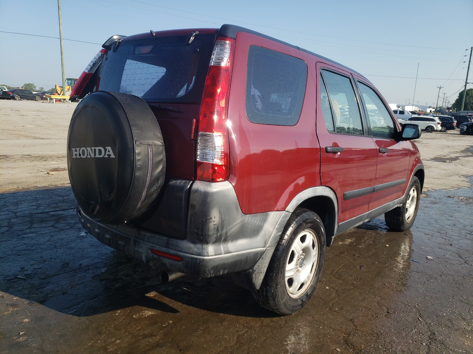 Photo 4 from auction – 2005 HONDA CR-V LX with VIN JHLRD685X5C020084