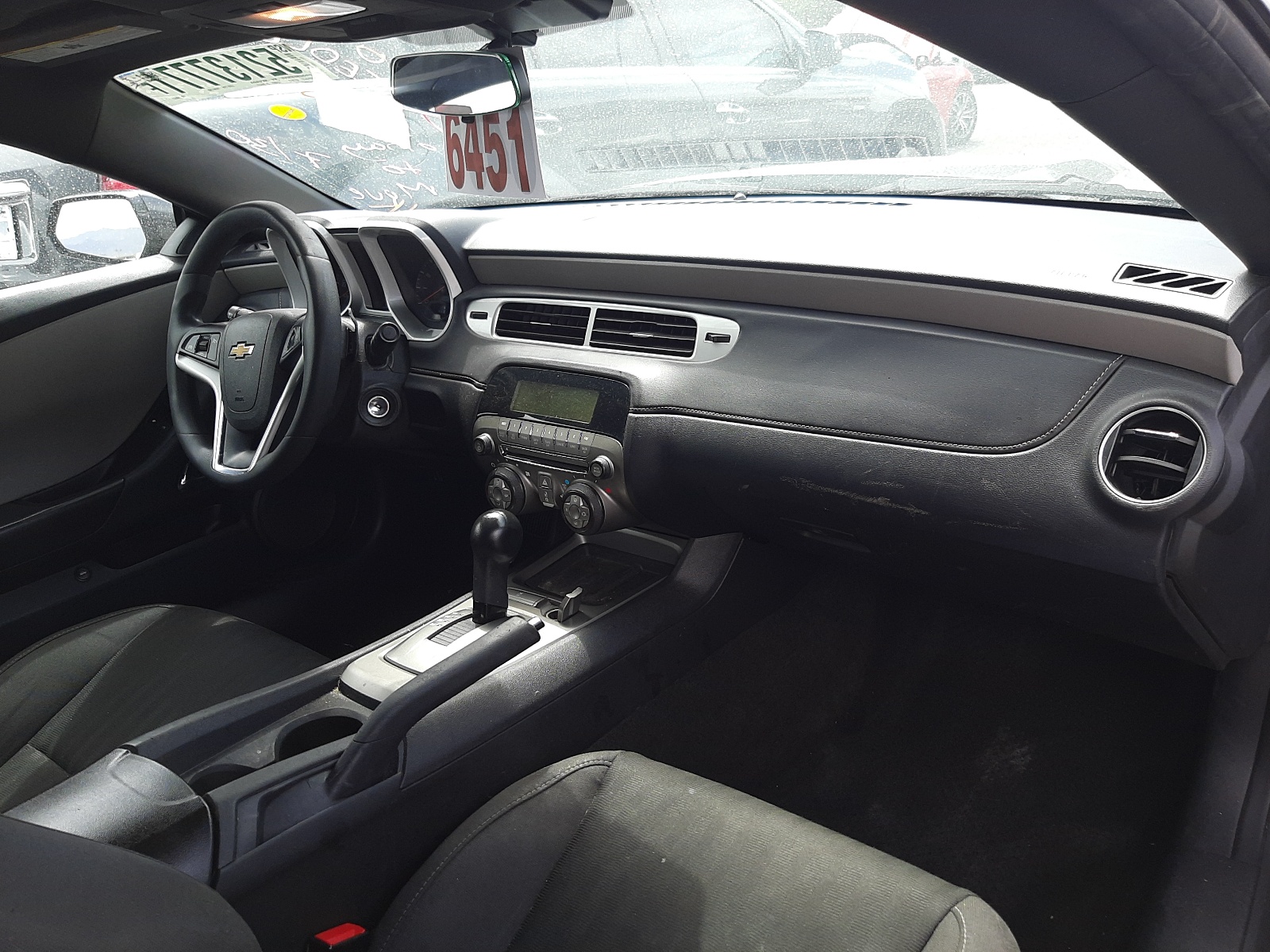 Photo 9 from auction – 2015 CHEVROLET CAMARO LS with VIN 2G1FB1E37F9148327
