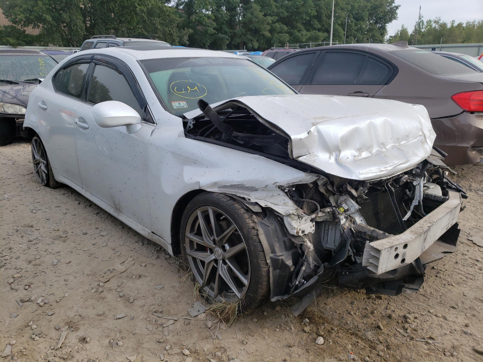 LEXUS IS 250 2007 with VIN JTHCK262972010003 - Photo from auction