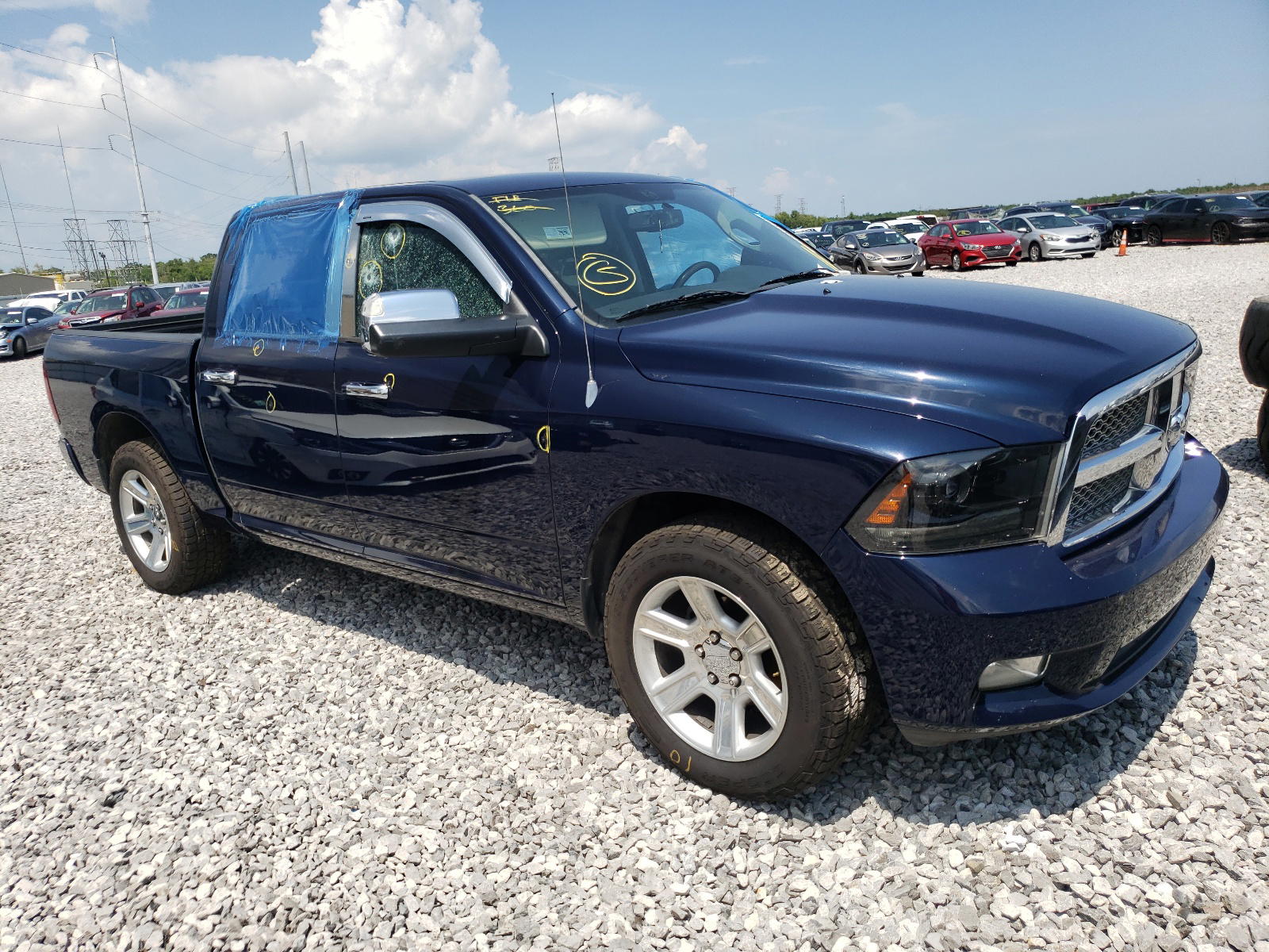 DODGE RAM 1500 L 2012 with VIN 1C6RD6PT4CS294078 - Photo from auction