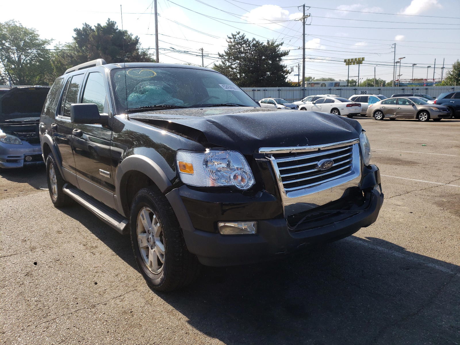 FORD EXPLORER X 2006 with VIN 1FMEU73E46UA30710 - Photo from auction