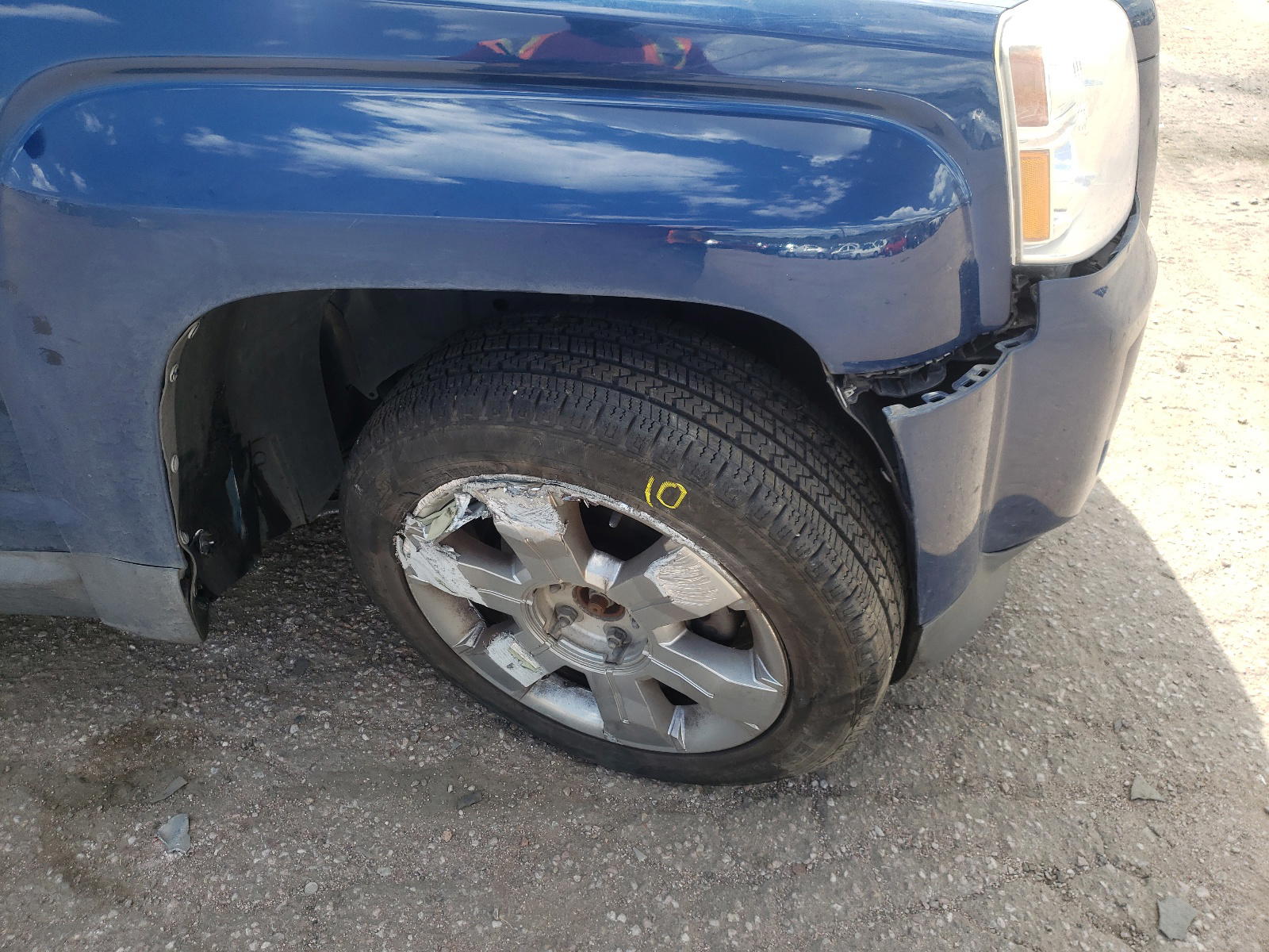 Photo 9 from auction – 2010 GMC TERRAIN SL with VIN 2CTFLJEY9A6280858