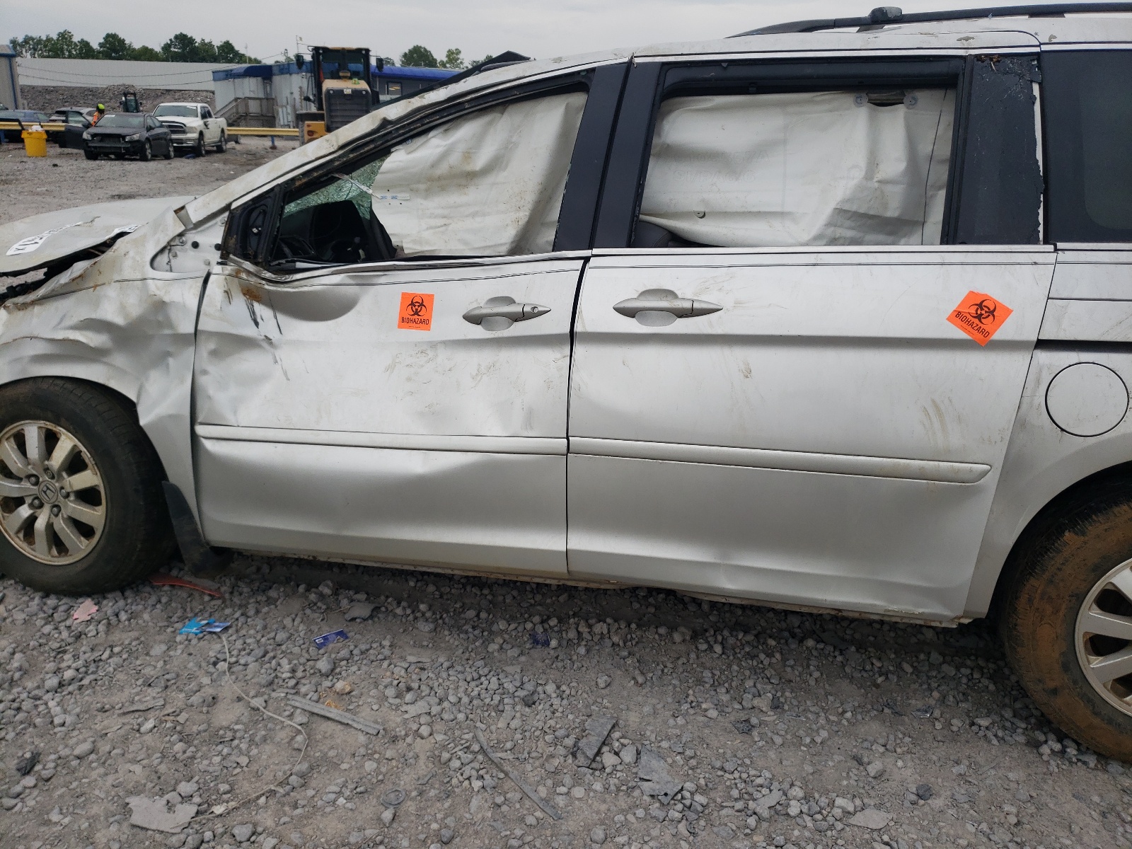 Photo 20 from auction – 2009 HONDA ODYSSEY EX with VIN 5FNRL38769B015974