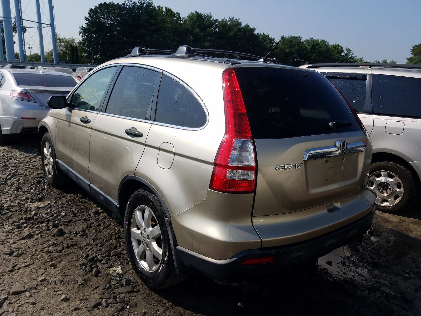 Photo 3 from auction – 2007 HONDA CR-V EX with VIN JHLRE48587C034442