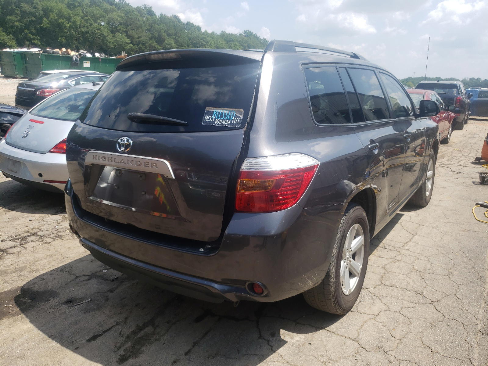 Photo 4 from auction – 2010 TOYOTA HIGHLANDER with VIN 5TDZA3EH6AS003620