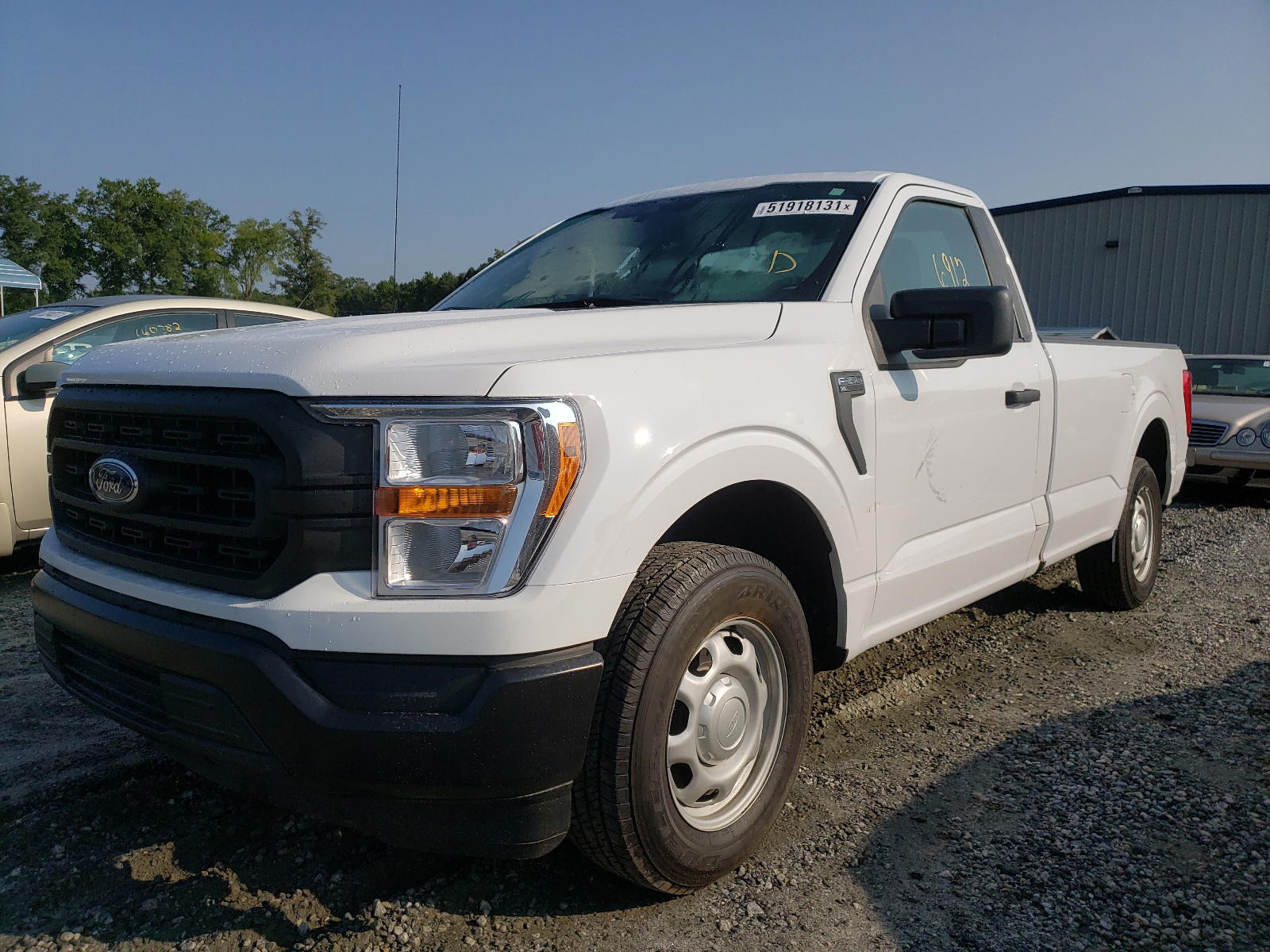Photo 2 from auction – 2021 FORD F150 with VIN 1FTMF1CB5MKD83494