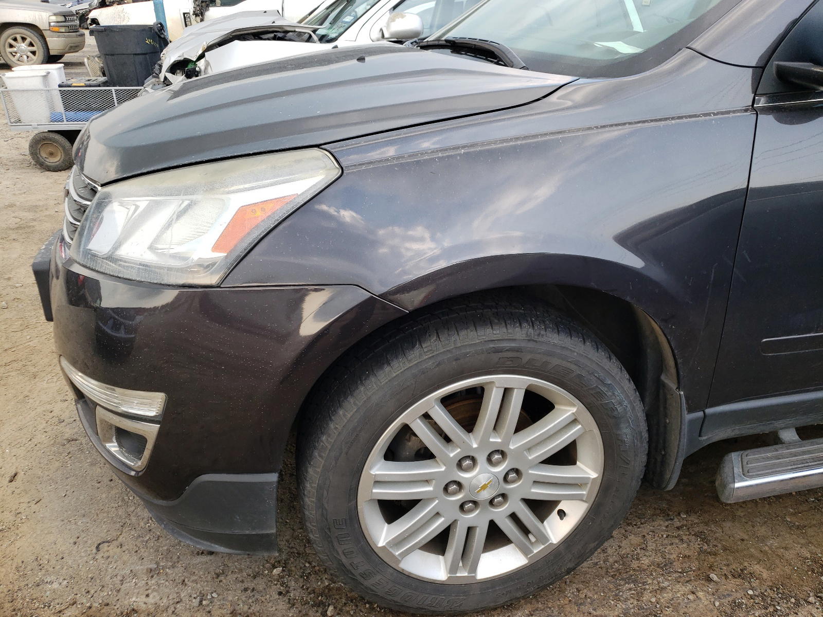 Photo 9 from auction – 2014 CHEVROLET TRAVERSE L with VIN 1GNKRGKD7EJ139901