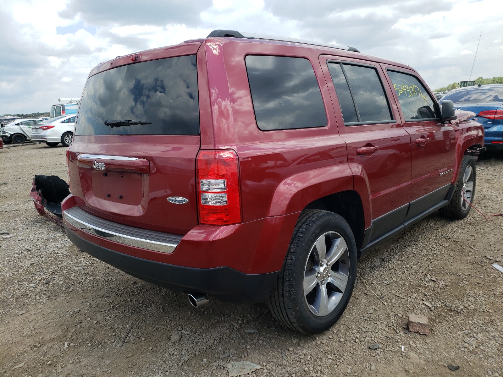 Photo 4 from auction – 2017 JEEP PATRIOT with VIN 1C4NJPFA3HD136767