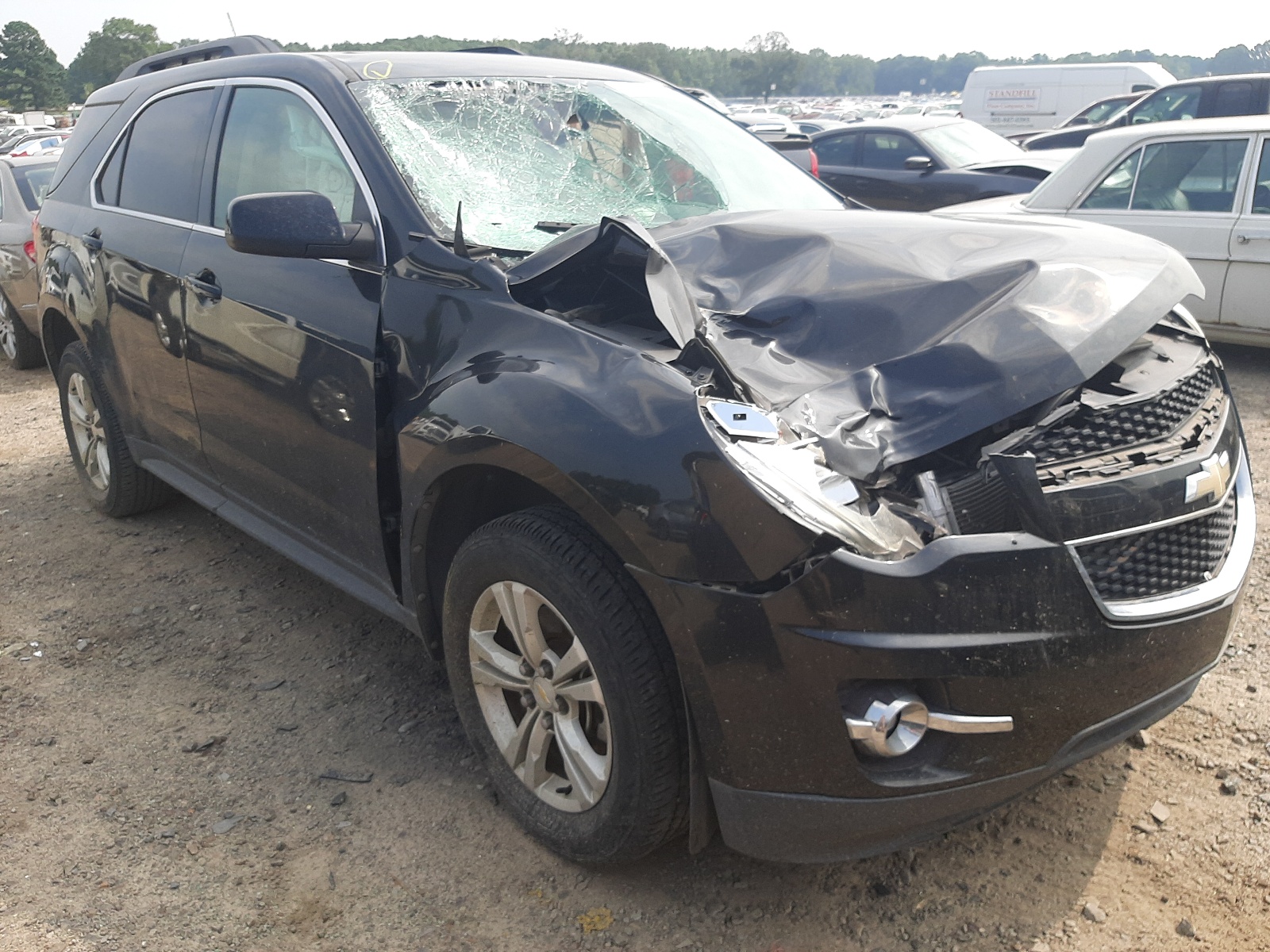 CHEVROLET EQUINOX LT 2010 with VIN 2CNALPEW5A6232518 - Photo from auction