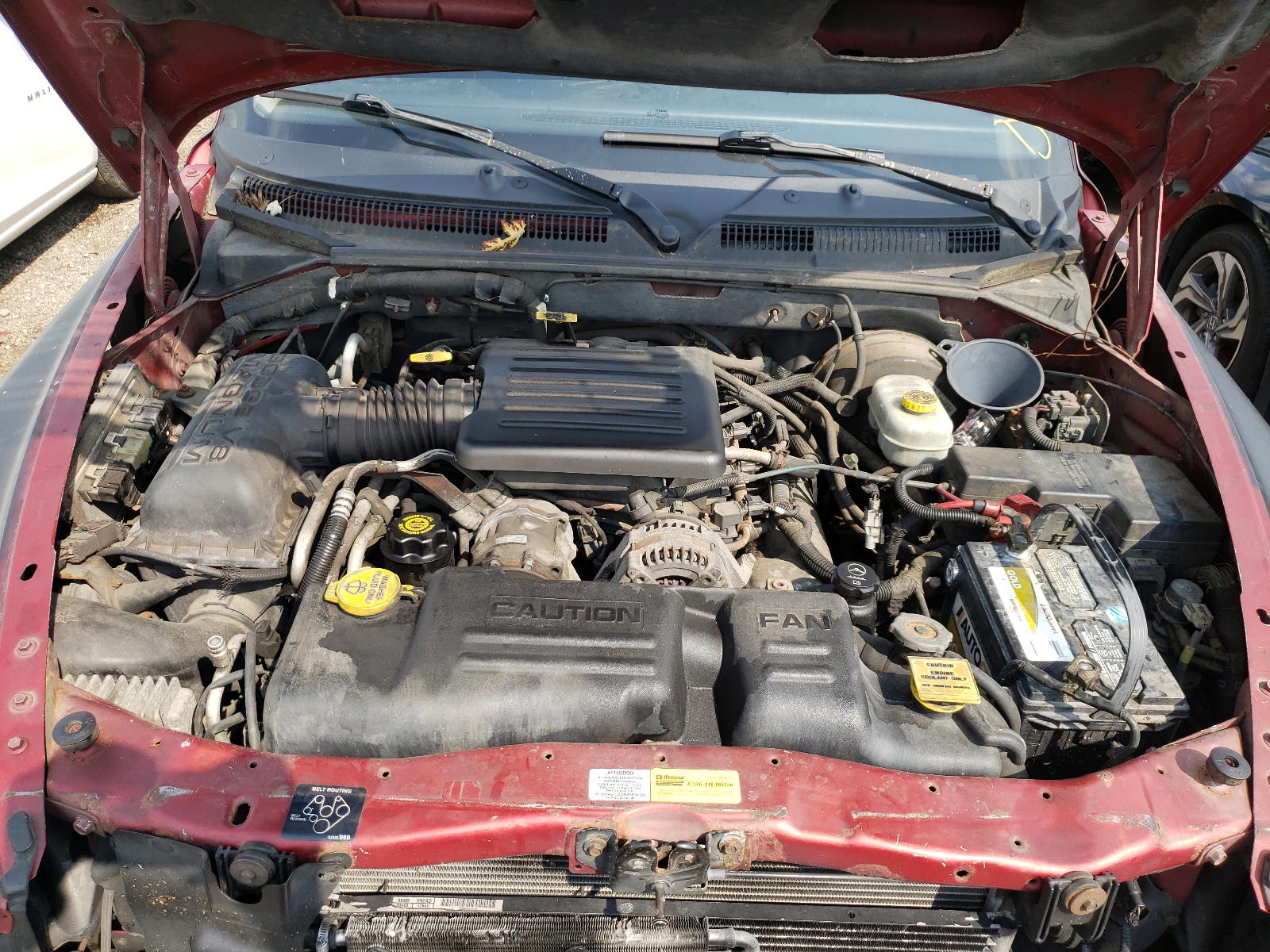 Photo 7 from auction – 2001 DODGE DURANGO with VIN 1B4HS28NX1F580569