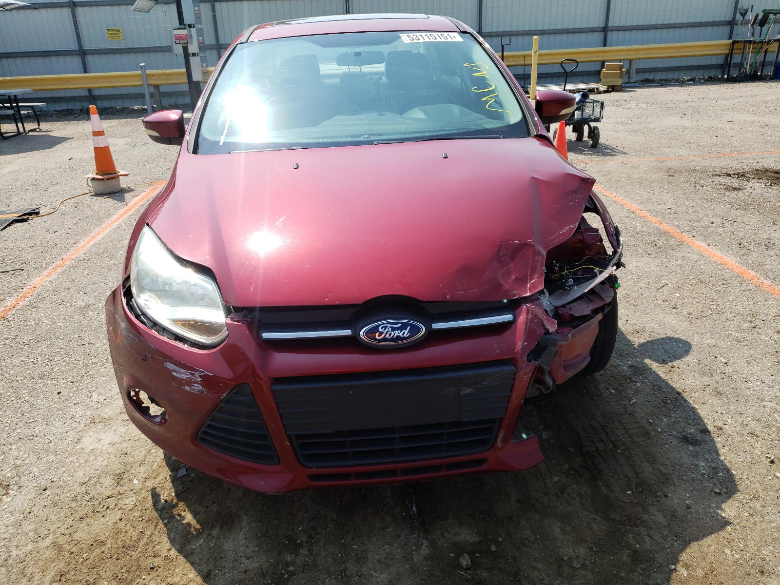 Photo 9 from auction – 2014 FORD FOCUS SE with VIN 1FADP3F24EL149434