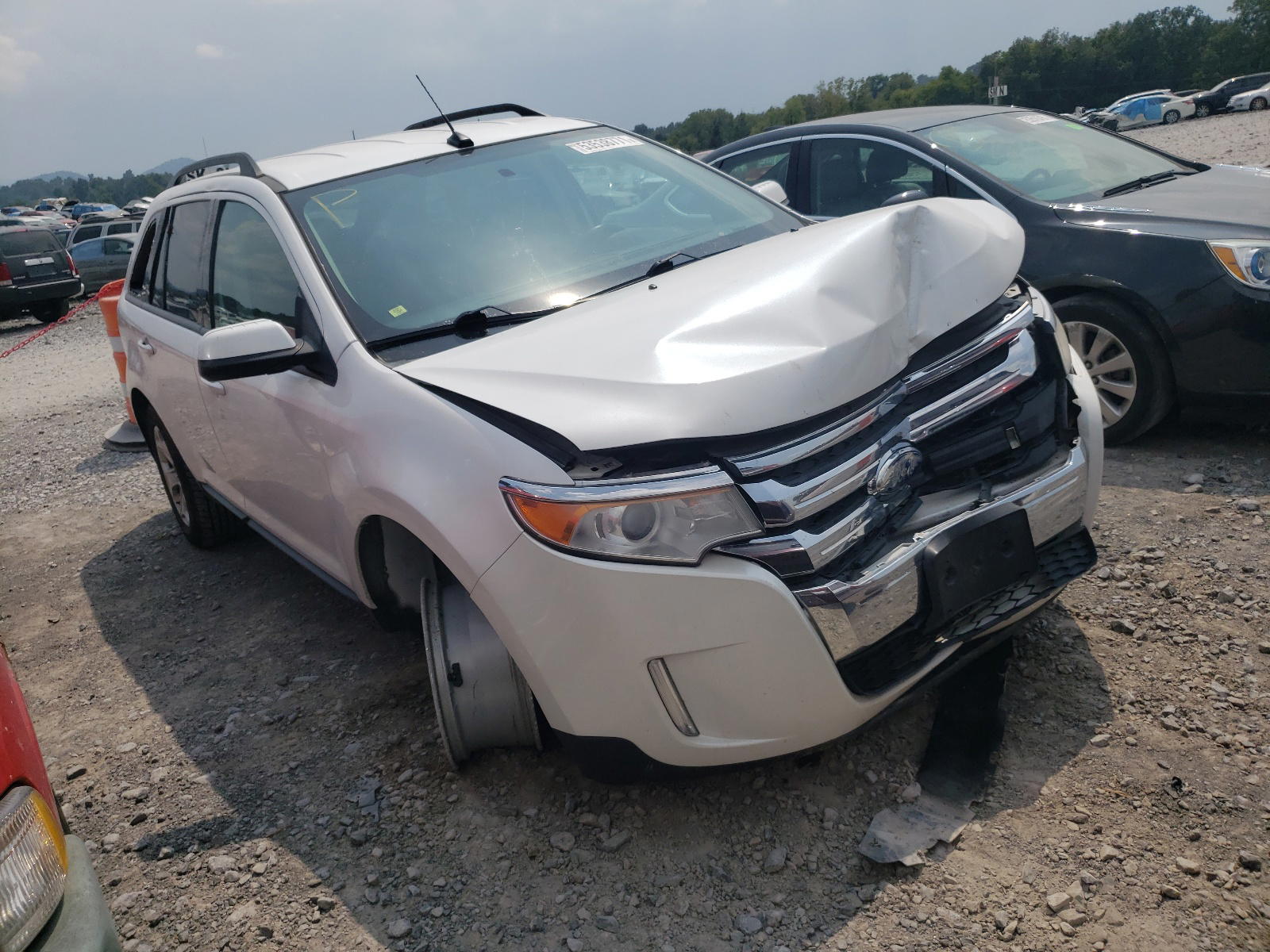 FORD EDGE SEL 2013 with VIN 2FMDK4JC0DBE09532 - Photo from auction