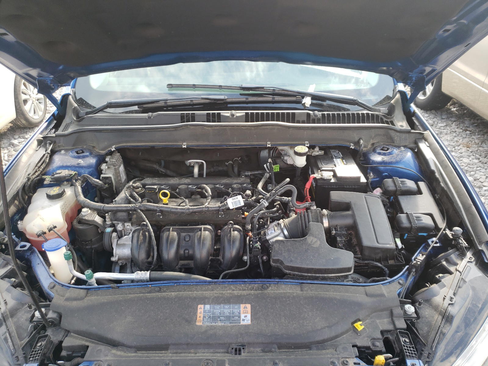Photo 7 from auction – 2017 FORD FUSION S with VIN 3FA6P0G75HR282906