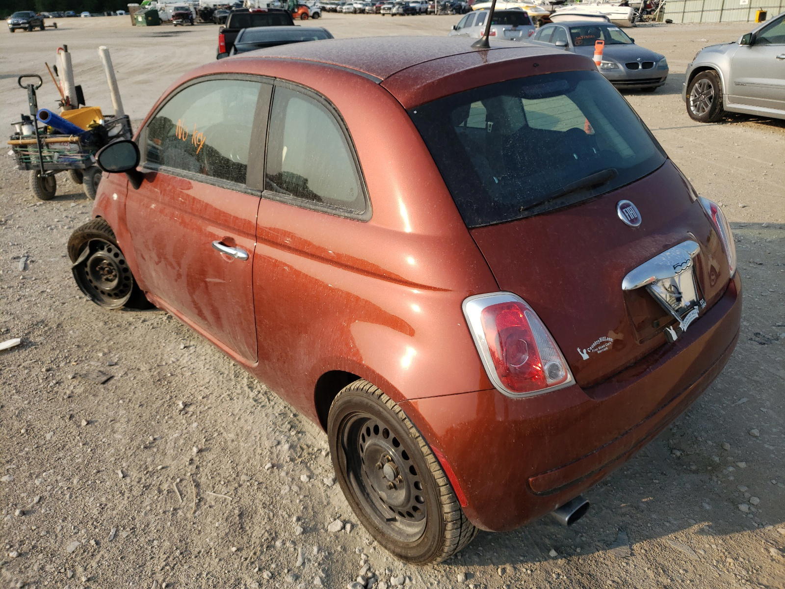 Photo 3 from auction – 2012 FIAT 500 POP with VIN 3C3CFFARXCT287936