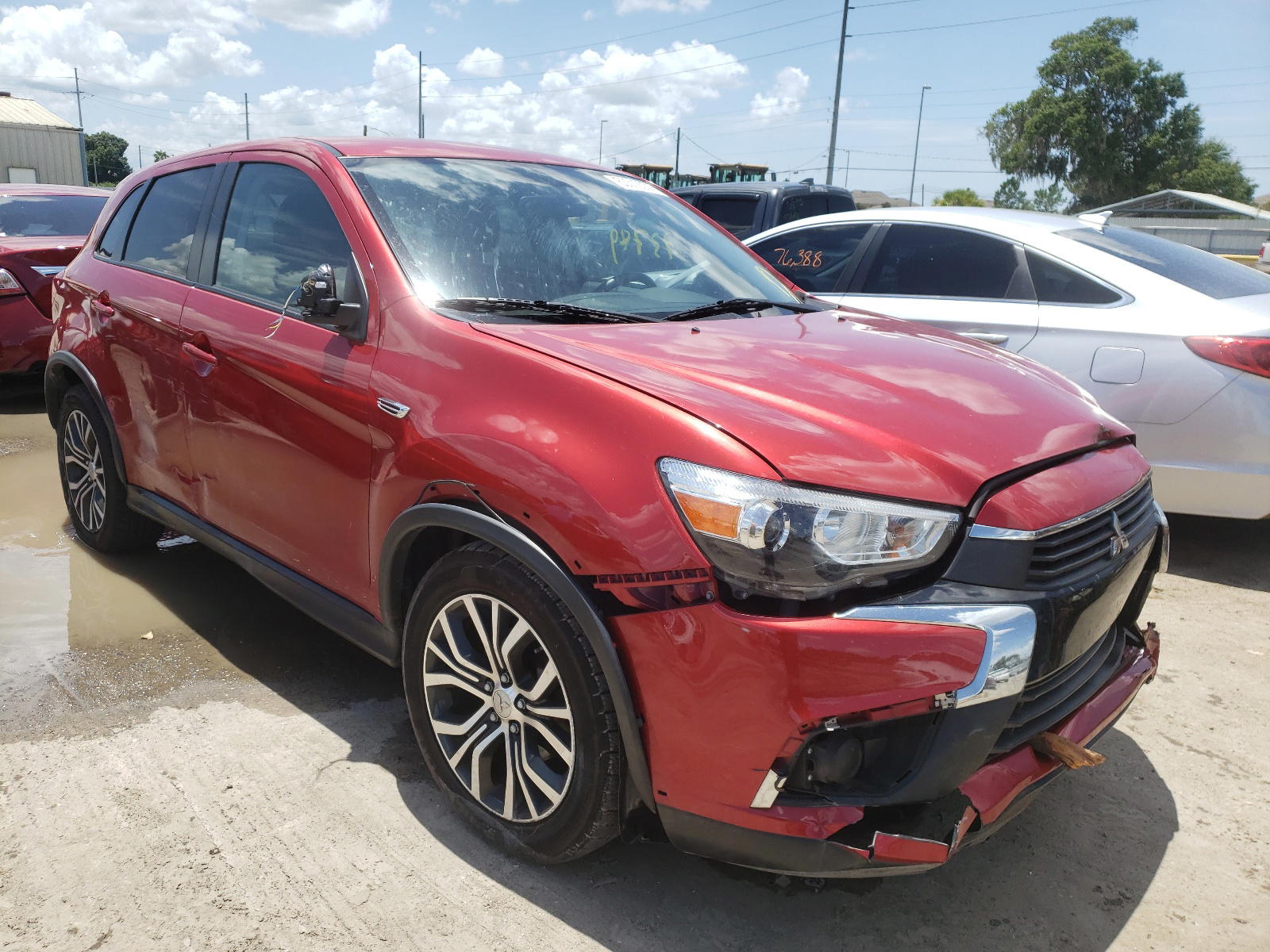 MITSUBISHI OUTLANDER 2016 with VIN JA4AP3AU8GZ040779 - Photo from auction
