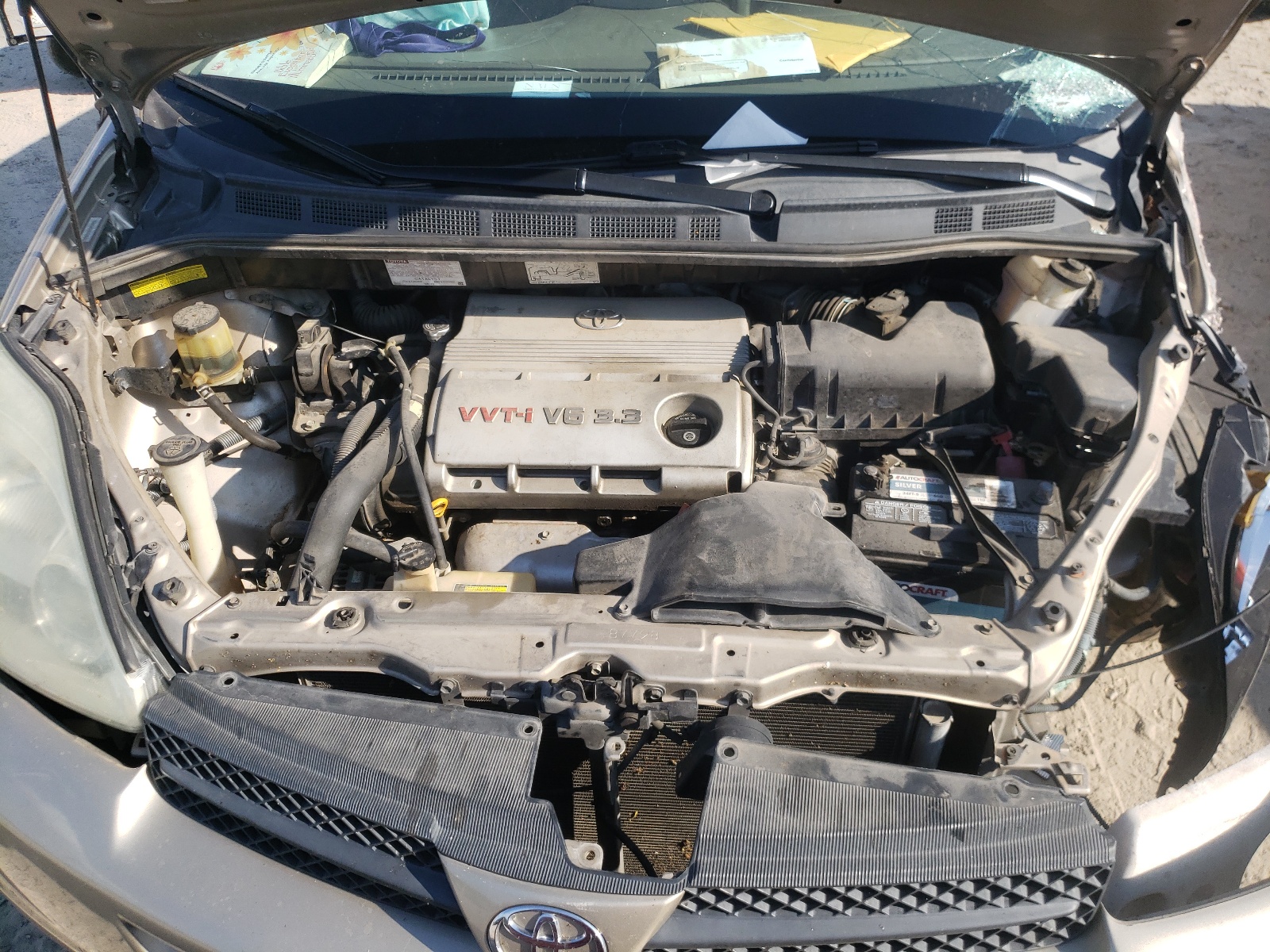 Photo 7 from auction – 2004 TOYOTA SIENNA CE with VIN 5TDZA23C74S120628