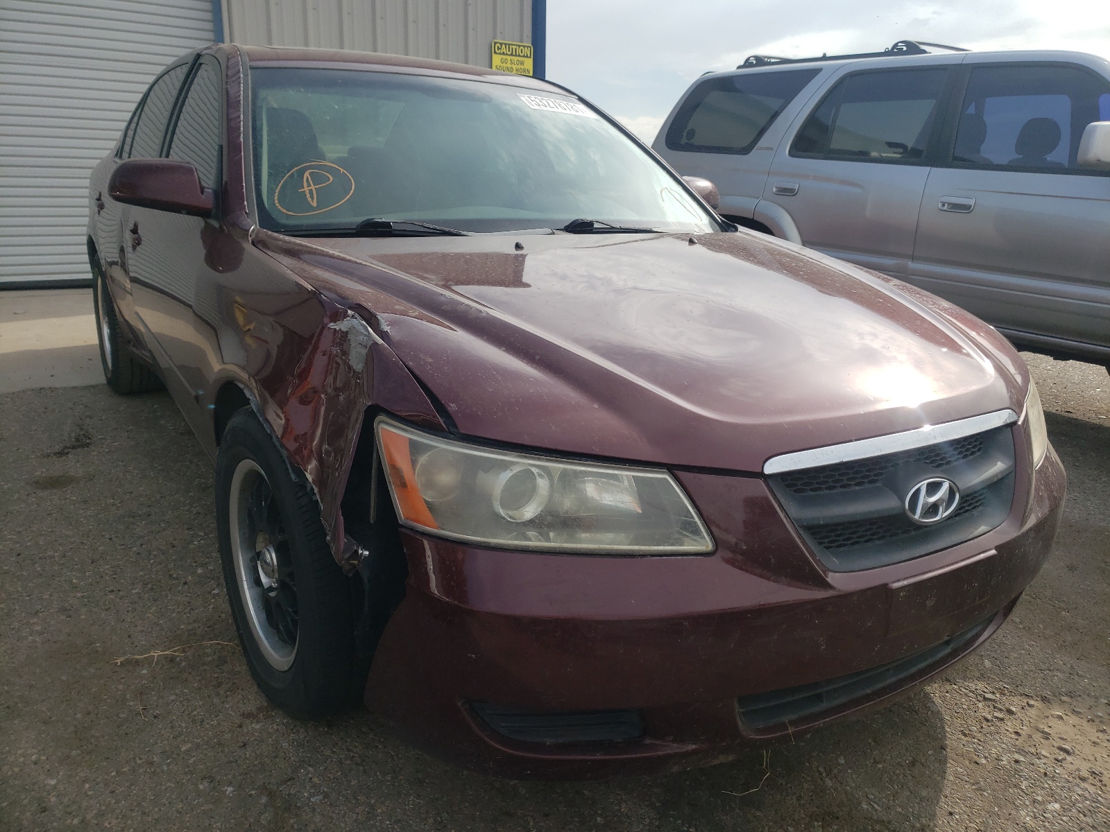 Photo 1 from auction – 2008 HYUNDAI SONATA GLS with VIN 5NPET46F68H396692
