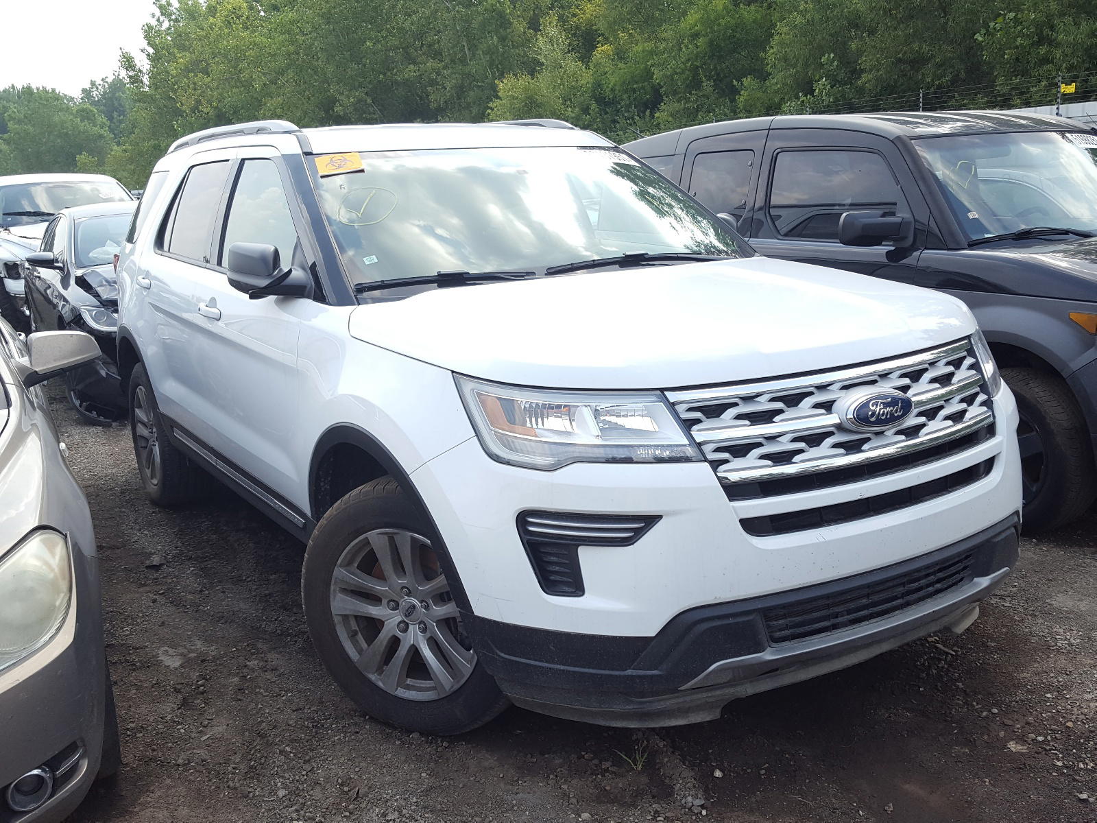 FORD EXPLORER X 2019 with VIN 1FM5K8DH3KGB20587 - Photo from auction
