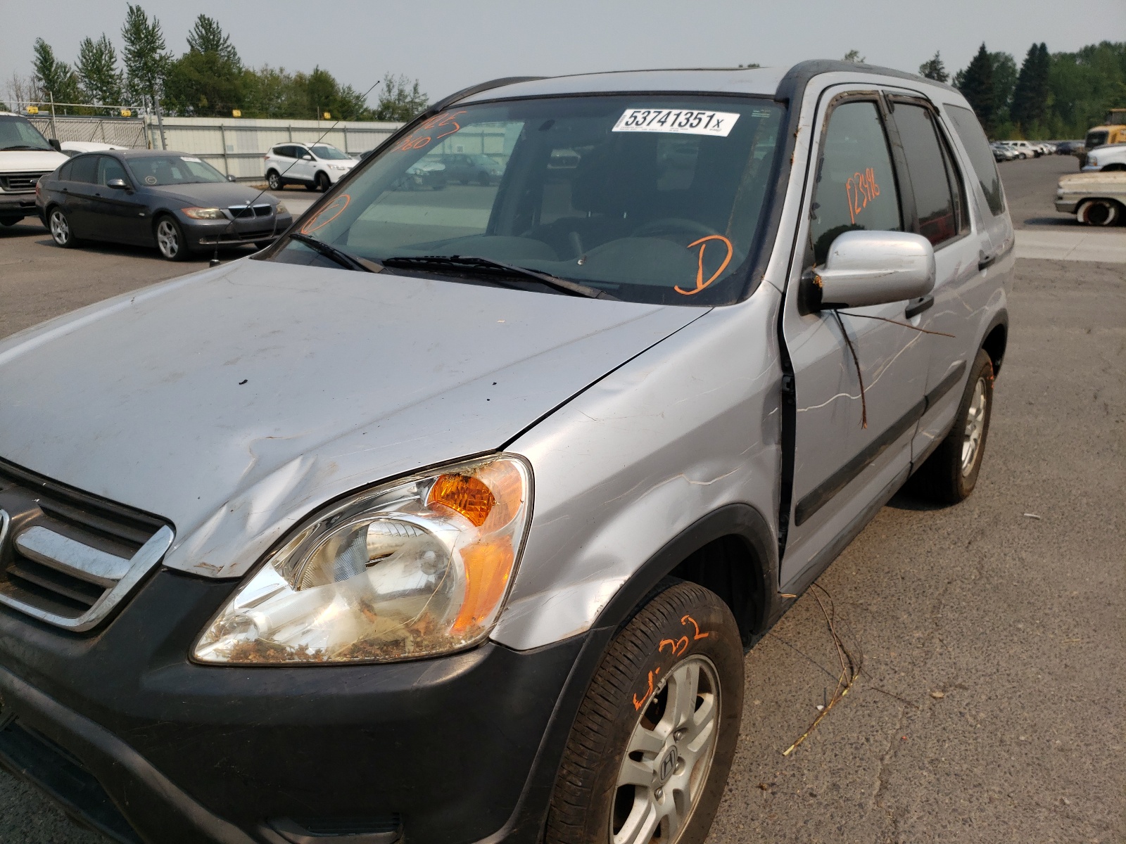 Photo 9 from auction – 2002 HONDA CR-V EX with VIN JHLRD78832C000769