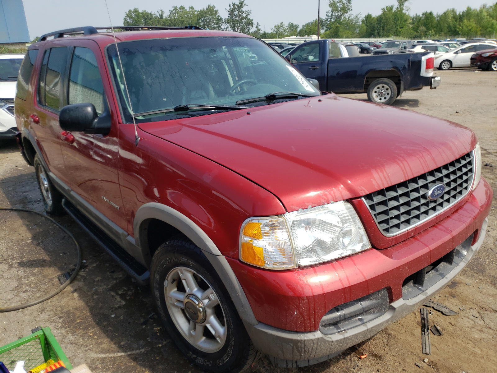 FORD EXPLORER X 2002 with VIN 1FMZU73W02ZB68638 - Photo from auction