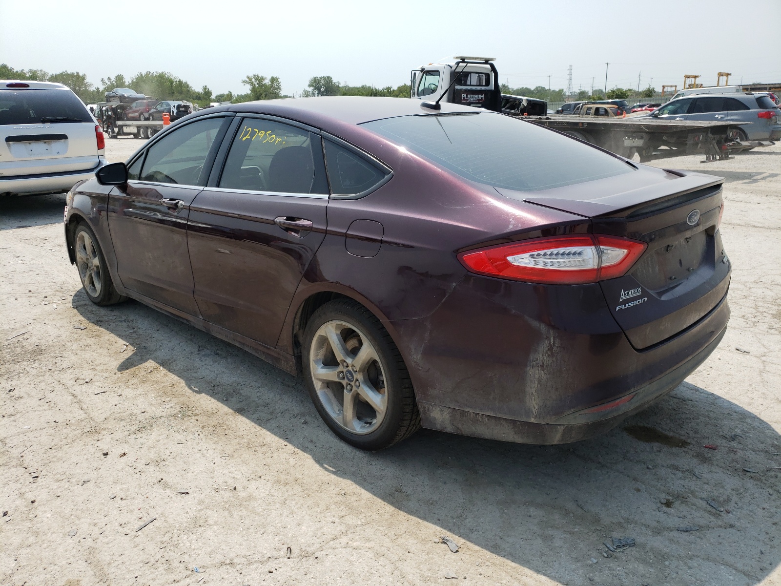 Photo 3 from auction – 2013 FORD FUSION SE with VIN 3FA6P0HR5DR125435
