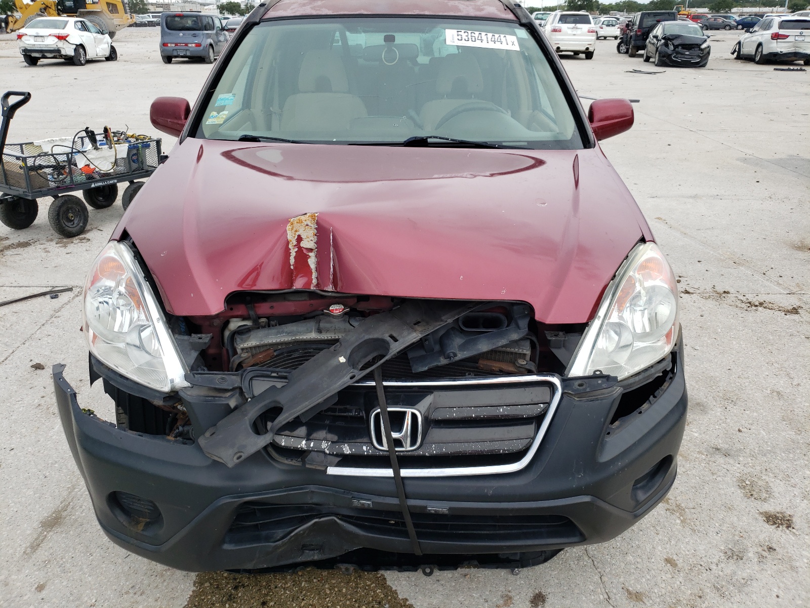 Photo 7 from auction – 2006 HONDA CR-V EX with VIN SHSRD78876U415480