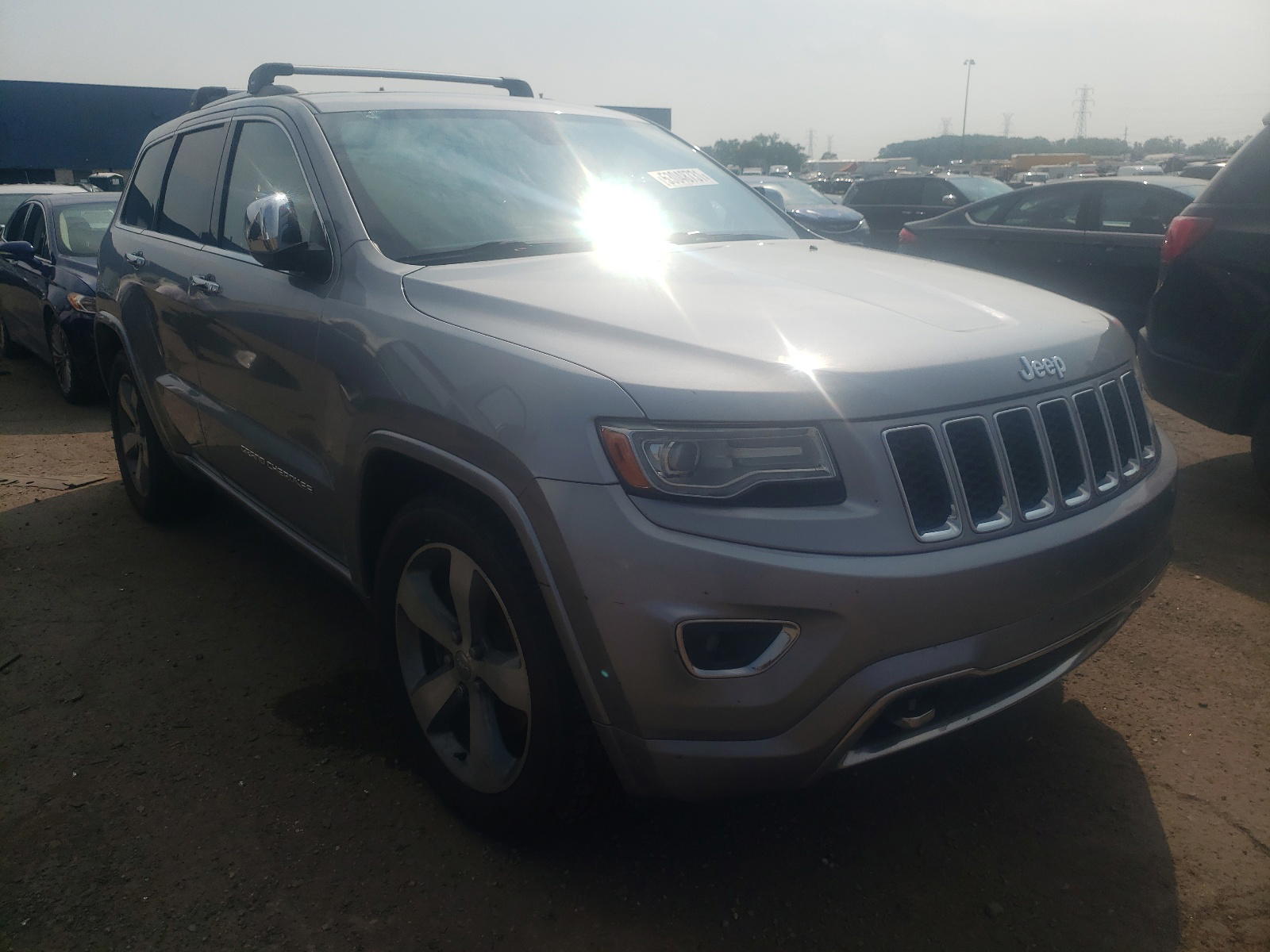 JEEP GRAND CHER 2014 with VIN 1C4RJFCT2EC150923 - Photo from auction