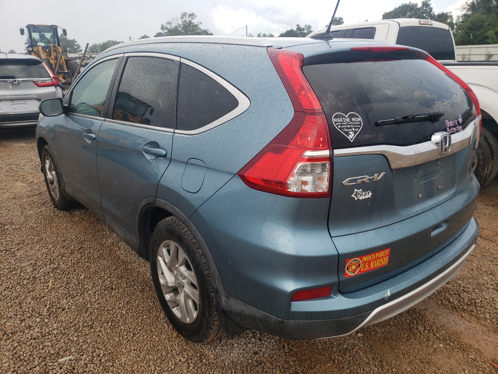 Photo 3 from auction – 2015 HONDA CR-V EXL with VIN 2HKRM3H79FH524240