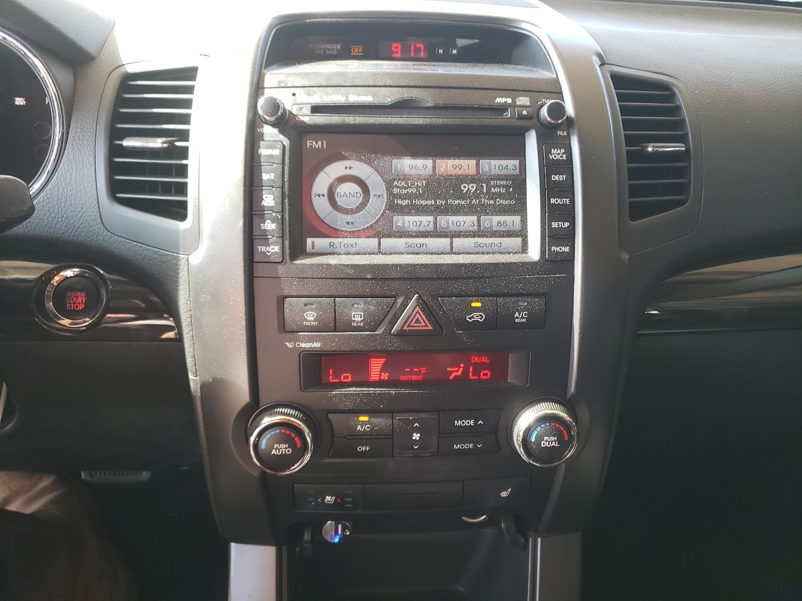 Photo 9 from auction – 2012 KIA SORENTO EX with VIN 5XYKU4A21CG187672